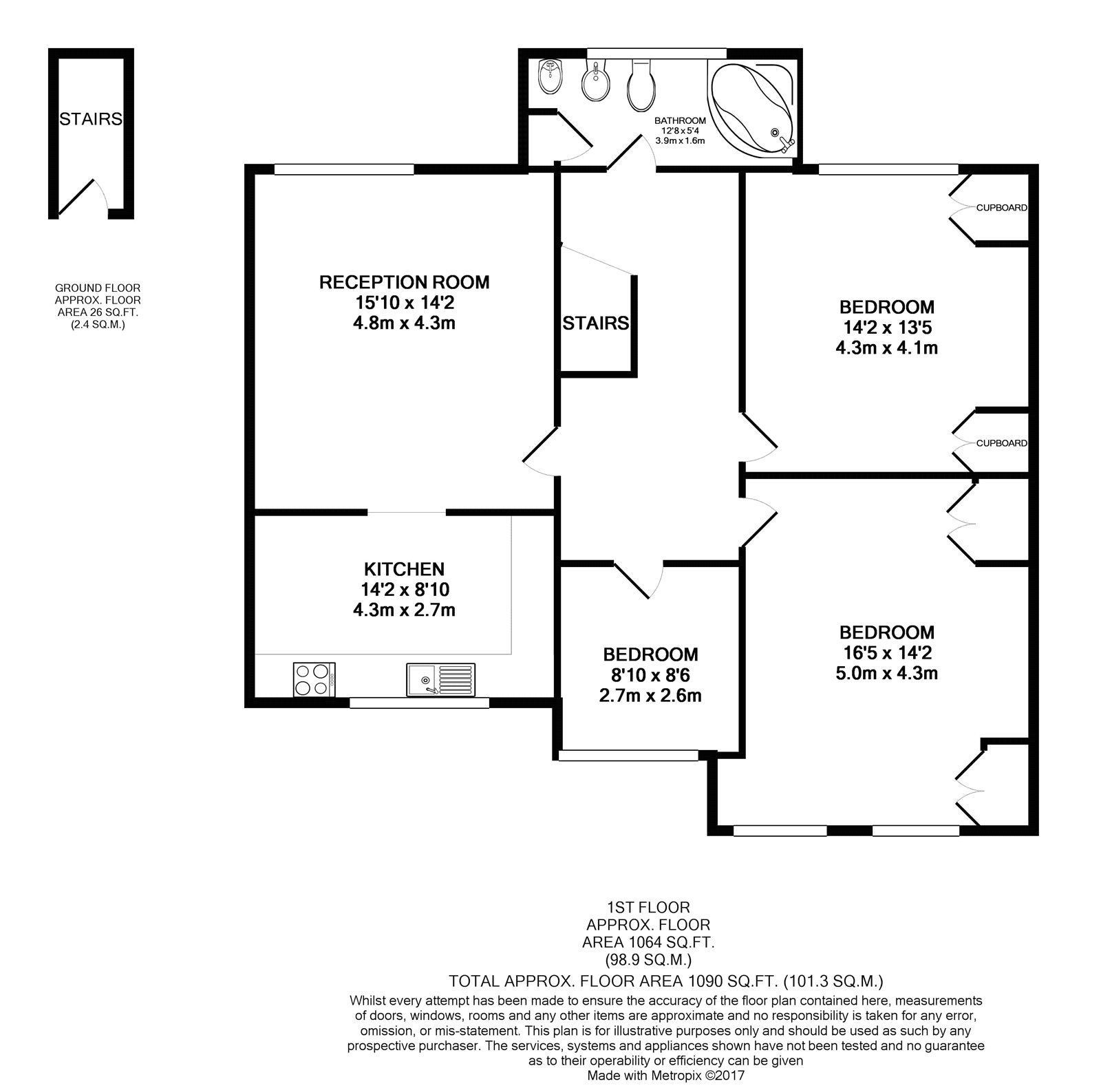 TFF, 97, Gipsy Hill, London floorplan