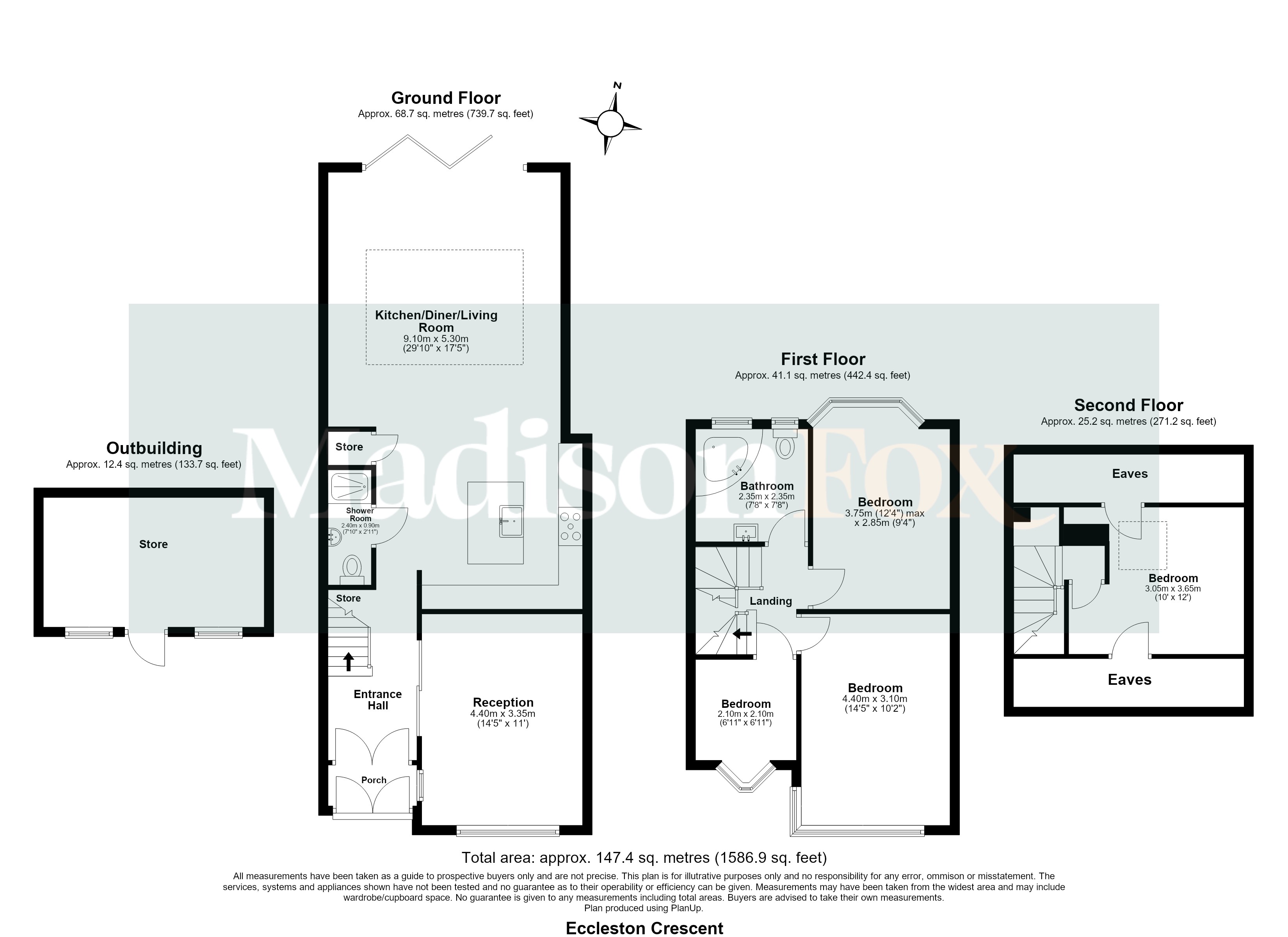 Eccleston Crescent, Chadwell Heath floorplan