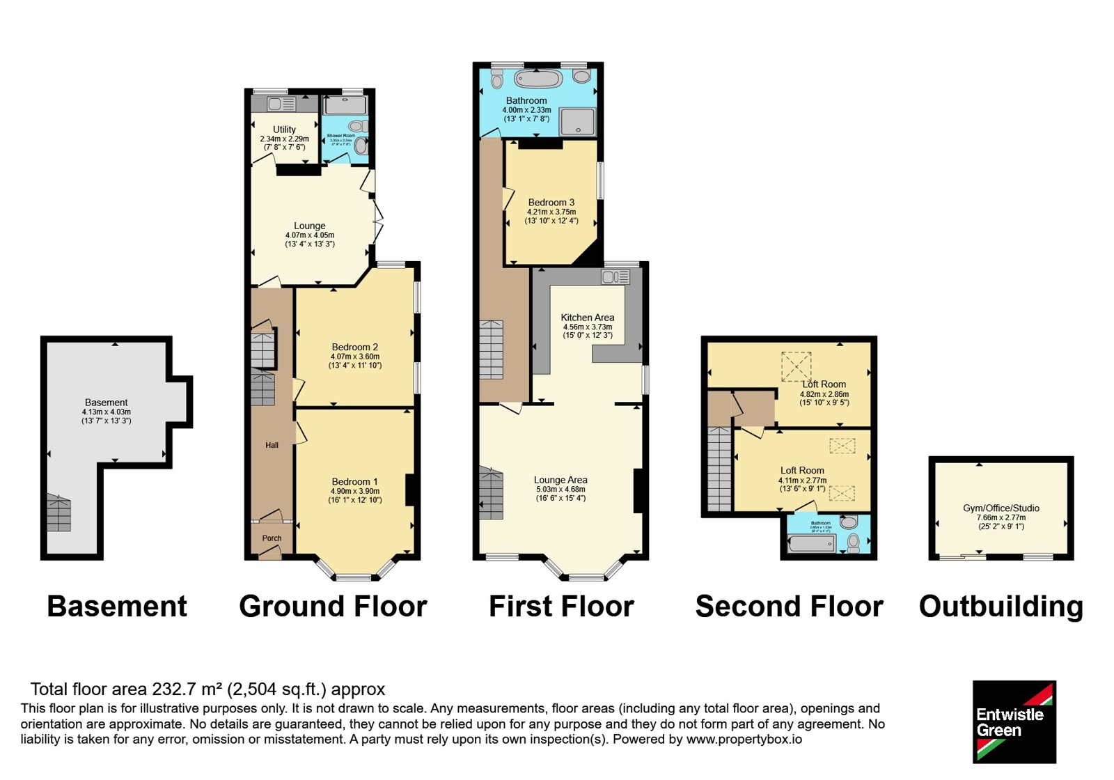 45, Derbe Road, Lancashire floorplan