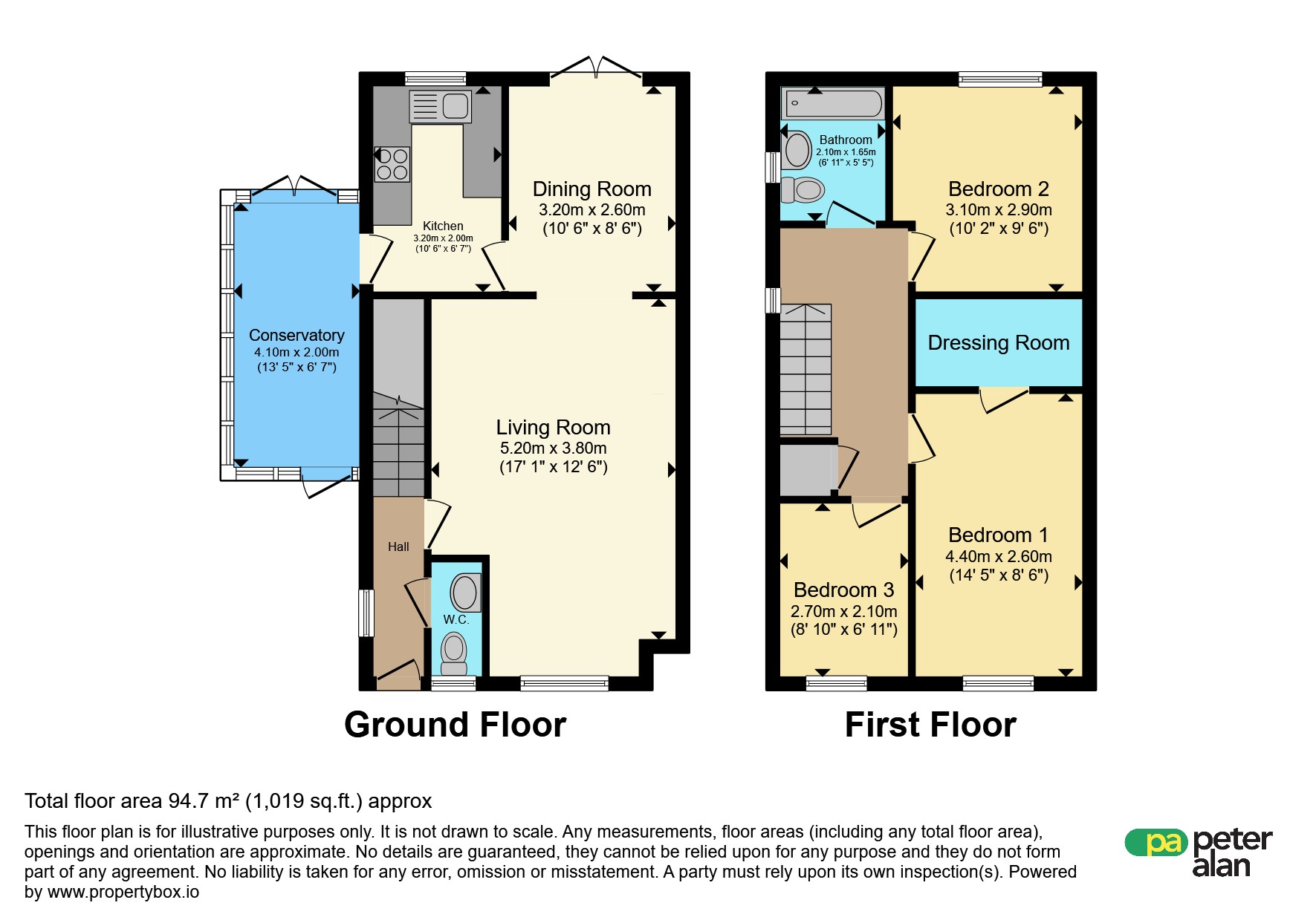 Cae Ysgubor, Hengoed floorplan