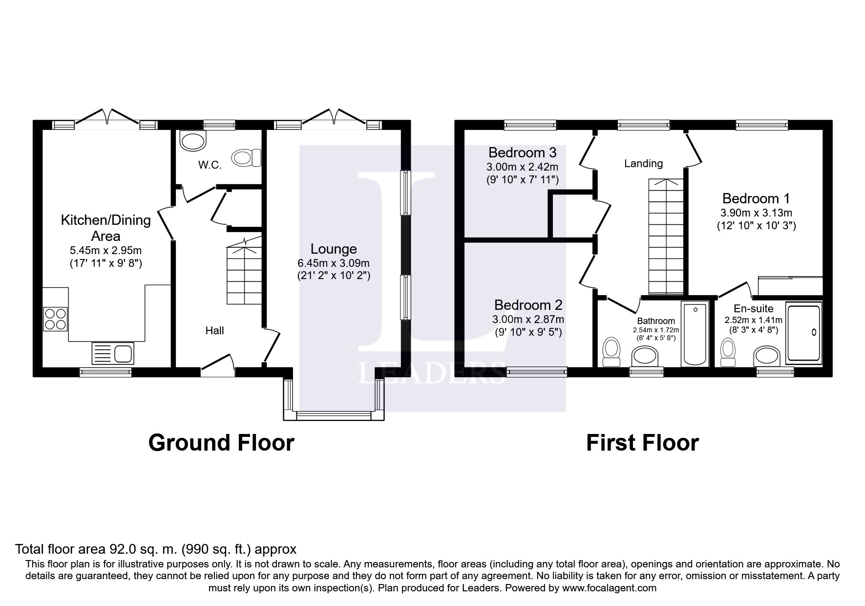 3 Bedrooms Semi-detached house to rent in Calvert Link, Faygate, Horsham RH12