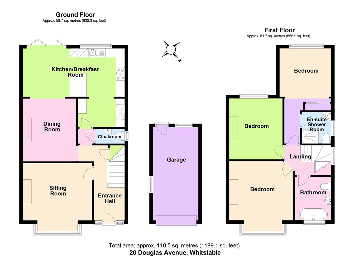 3 Bedrooms Semi-detached house for sale in Douglas Avenue, Whitstable CT5
