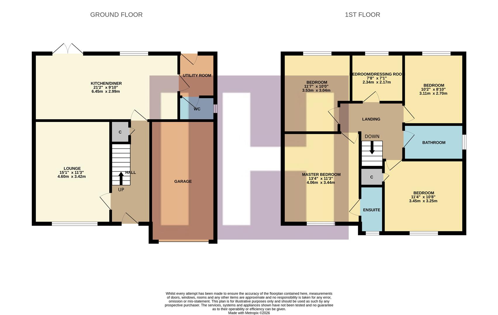 4, Lindum Way, Stockton-On-Tees floorplan