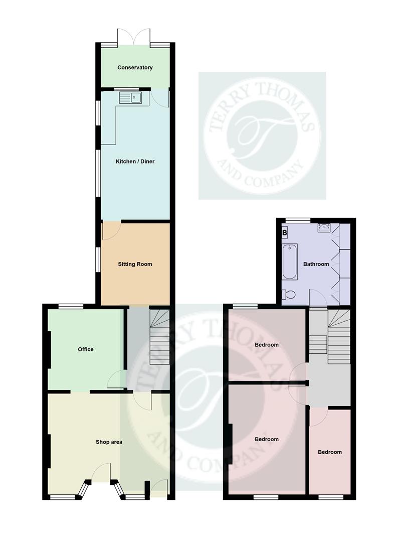 Leeds House, St. John Street, Whitland floorplan