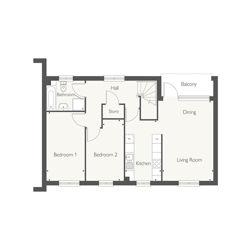 51, Harvest Grove, Fairham floorplan