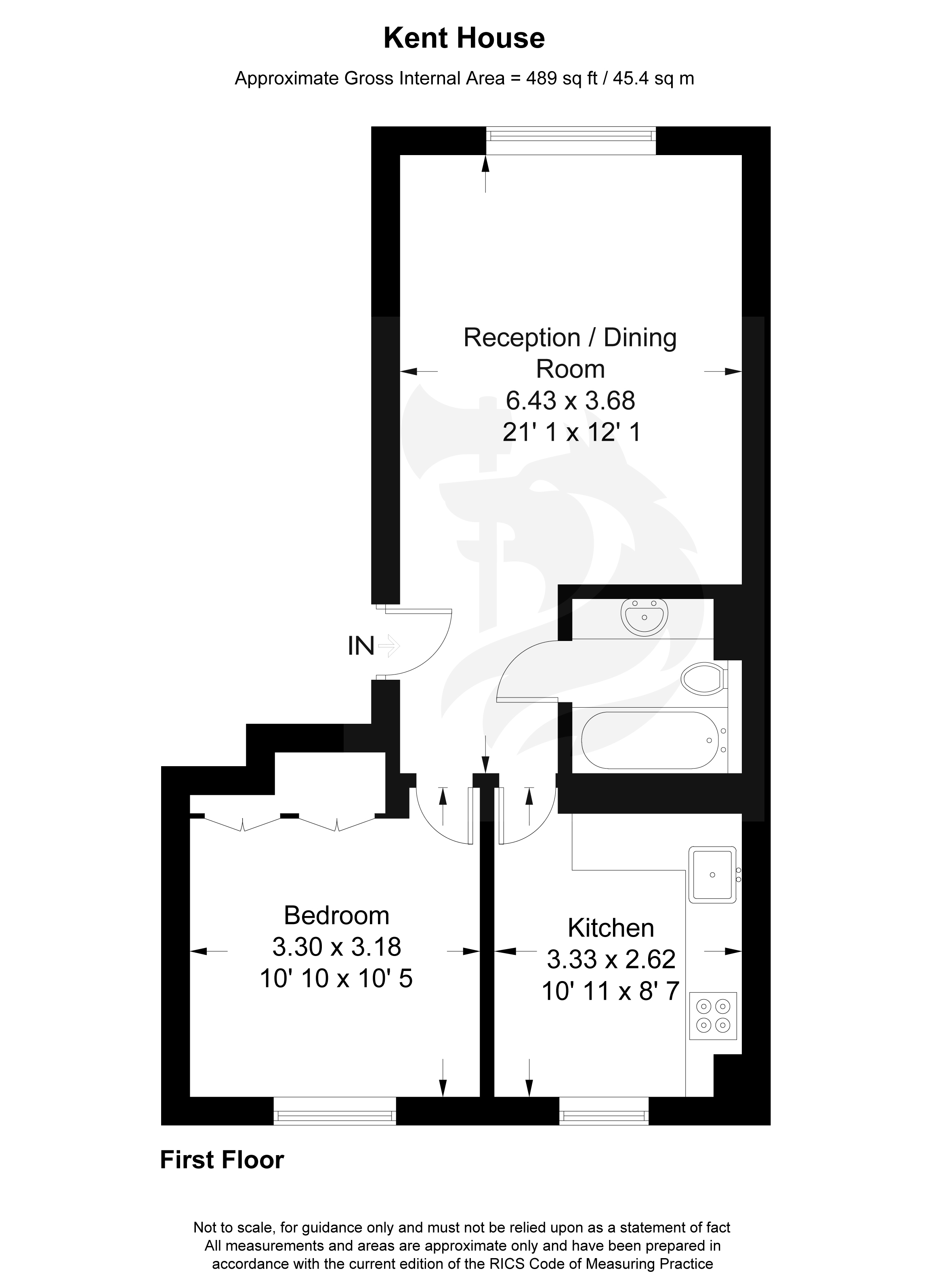 Kent House, 6266 Holland Park Avenue, London W11, 1 bedroom flat to
