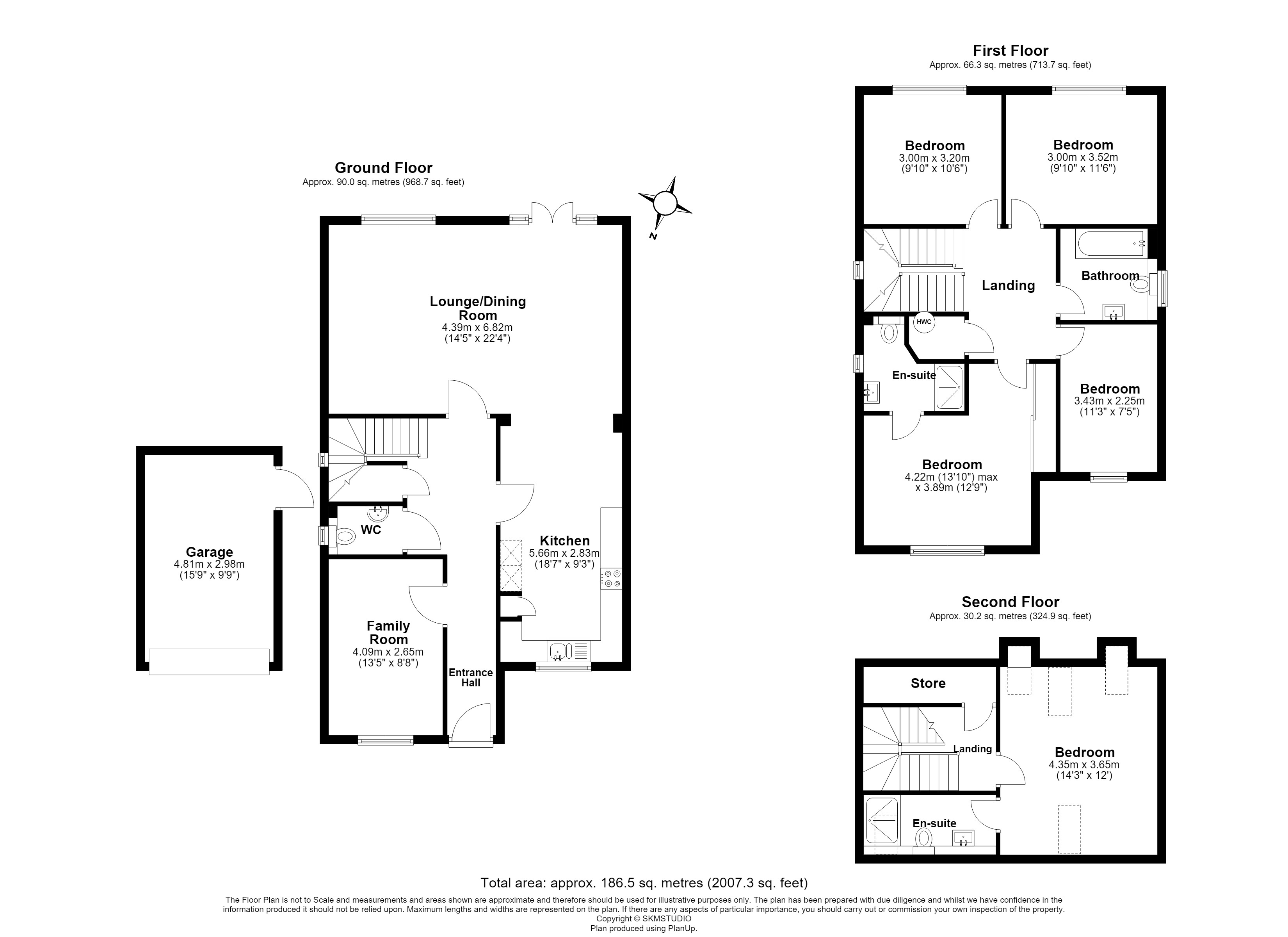 10, Heron Close, Wheathampstead floorplan