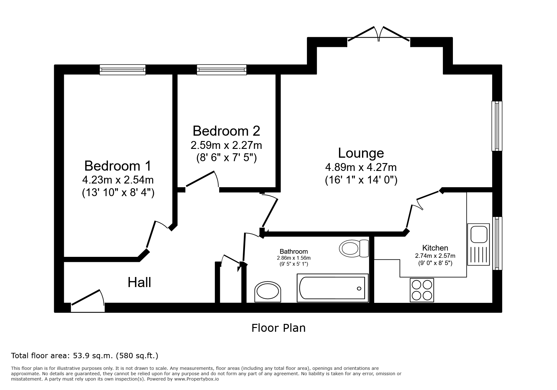 Magnus Court, Derbyshire floorplan