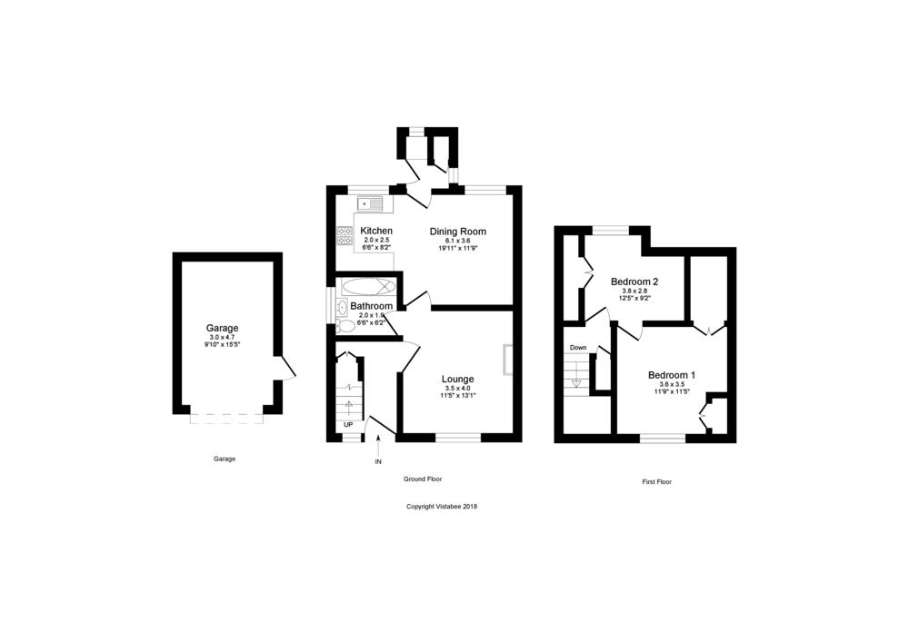 2 Bedrooms Semi-detached house for sale in Strathmore Avenue, Dunblane, Stirlingshire FK15