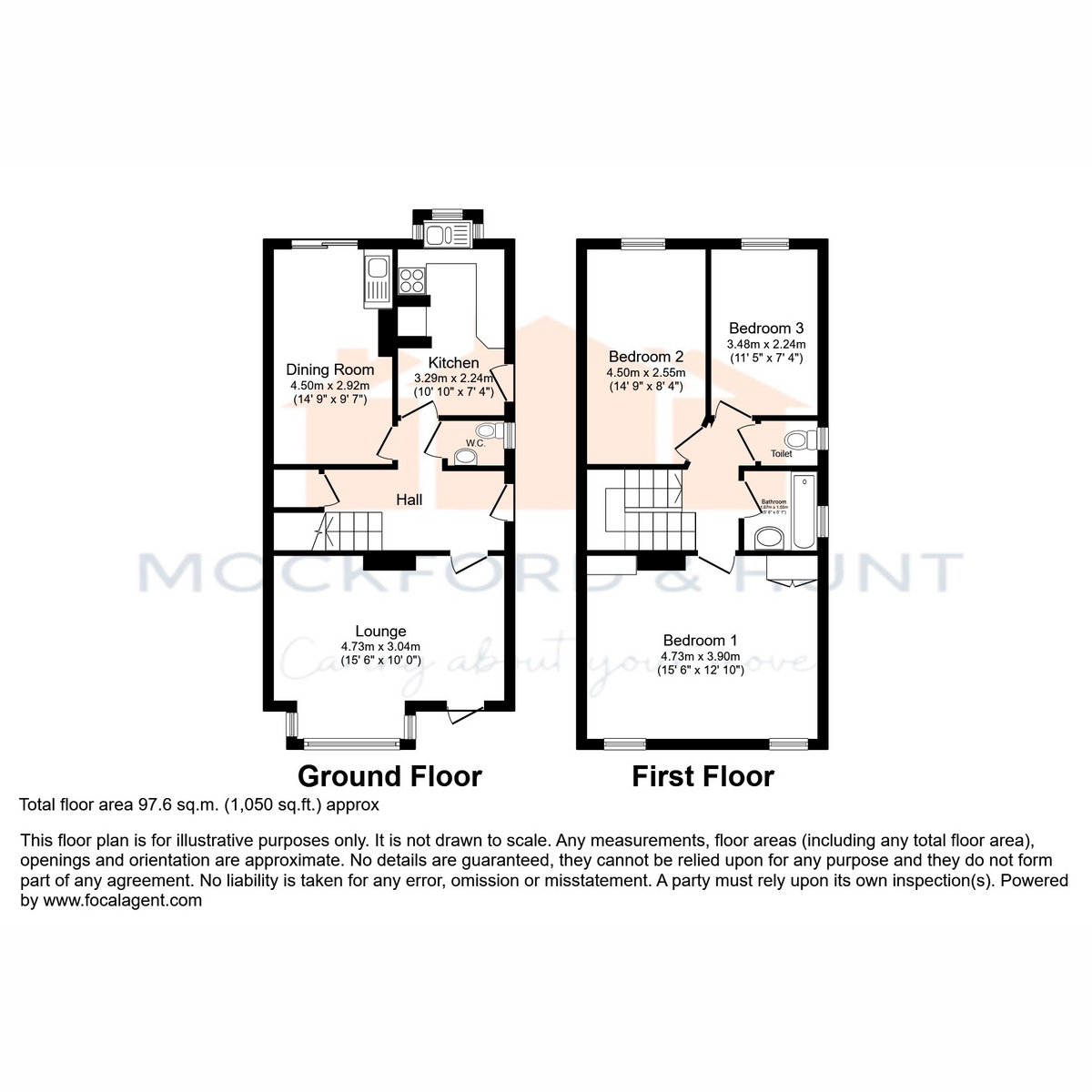 272, Faversham Road, Ashford floorplan