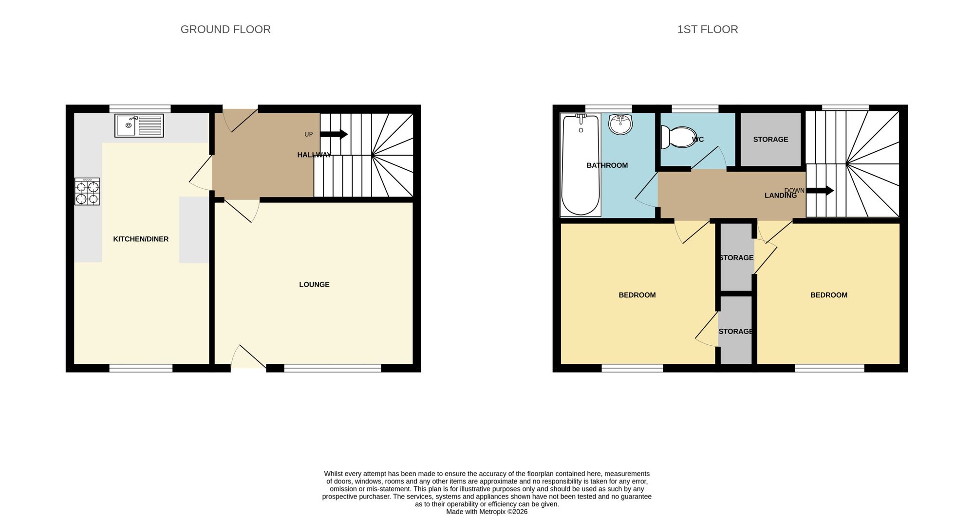 76 Boulton Grange, Telford floorplan