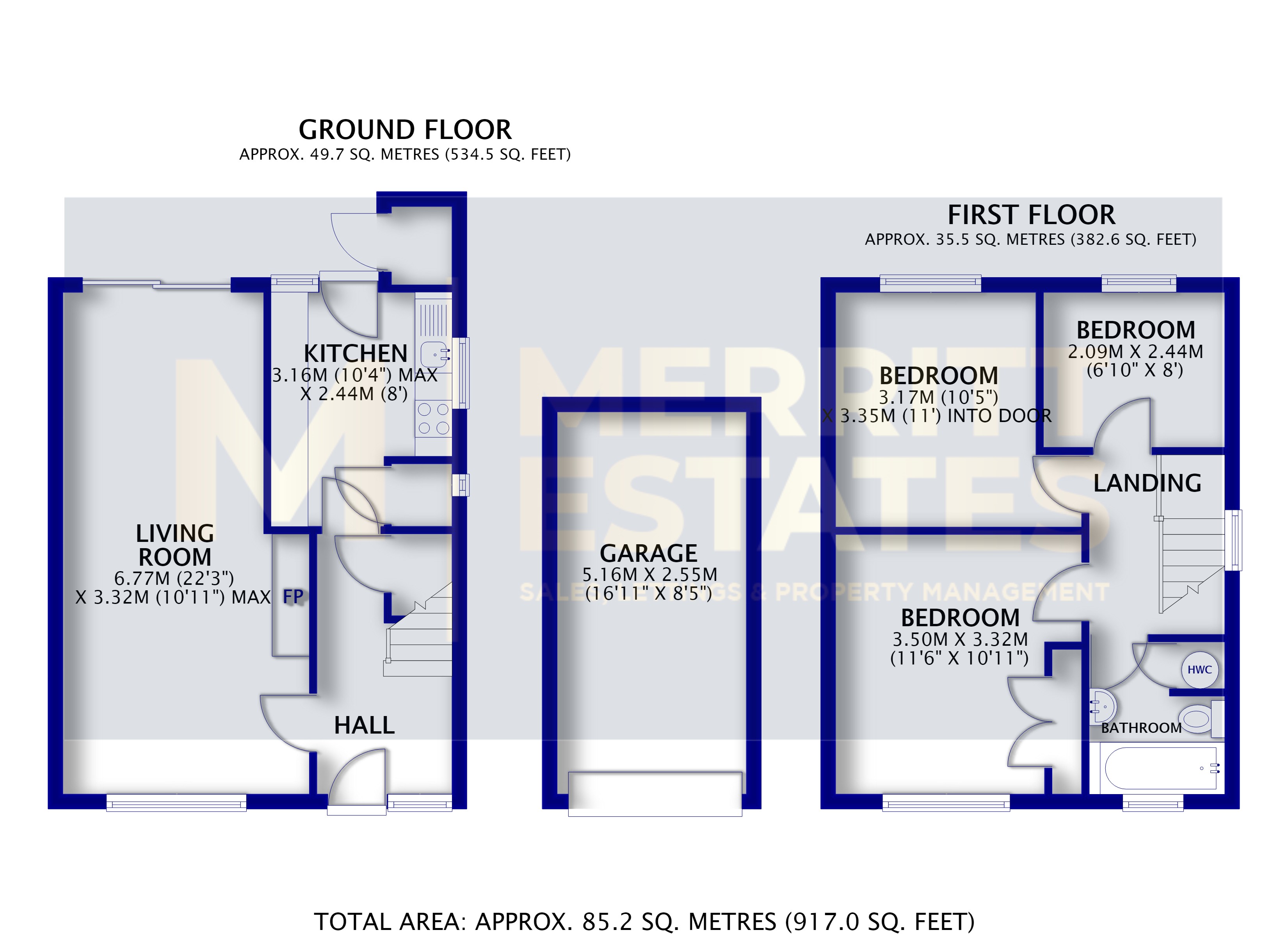 23, Devas Gardens, Derby floorplan