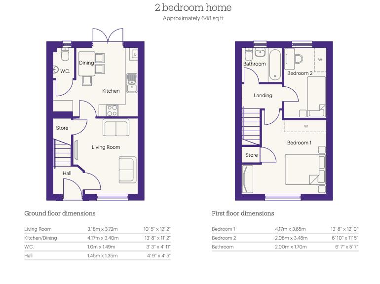 18, Ellis Close, Houghton Le Spring floorplan