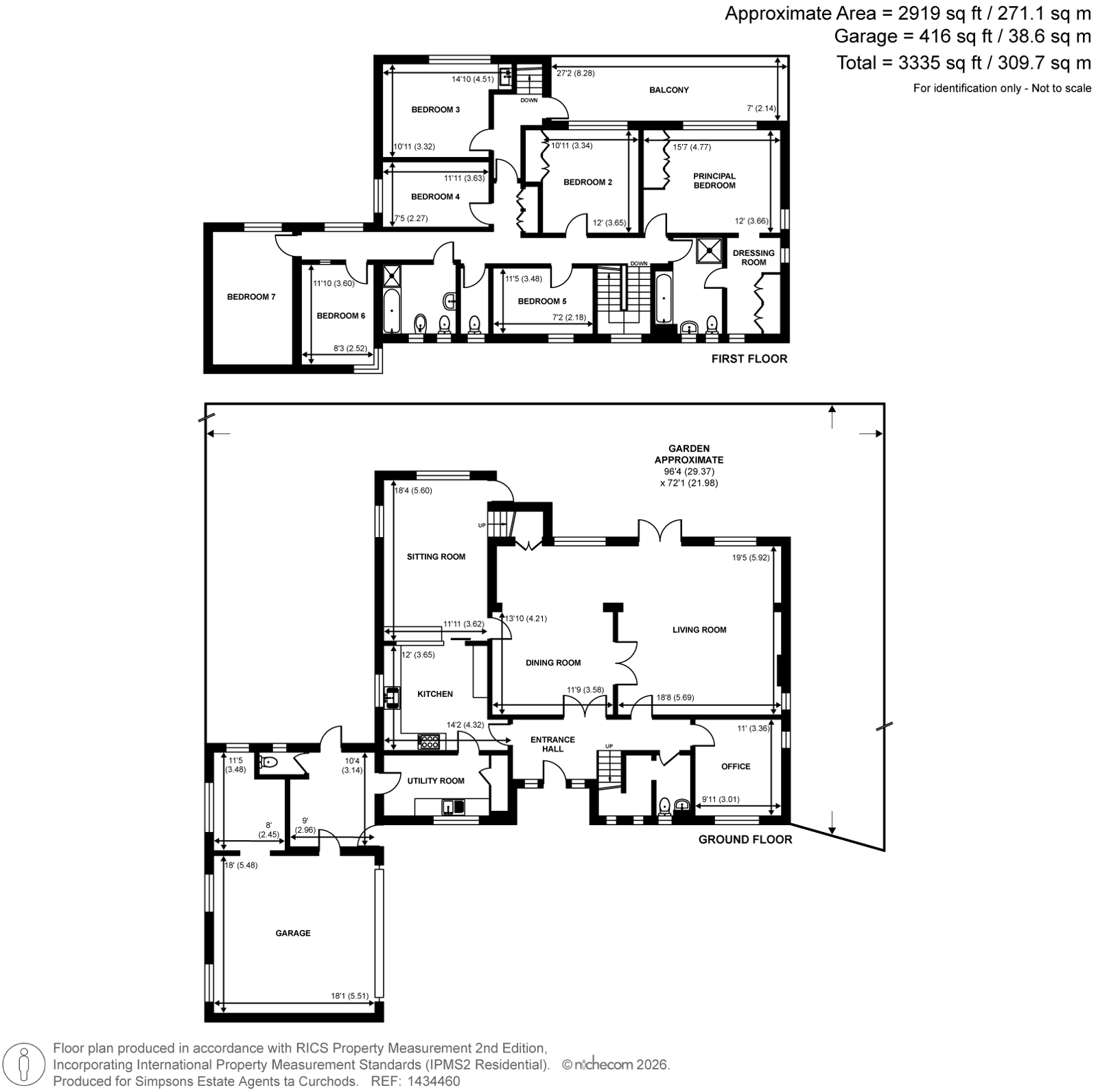 Lower Halliford House,, Walton Lane, Shepperton floorplan