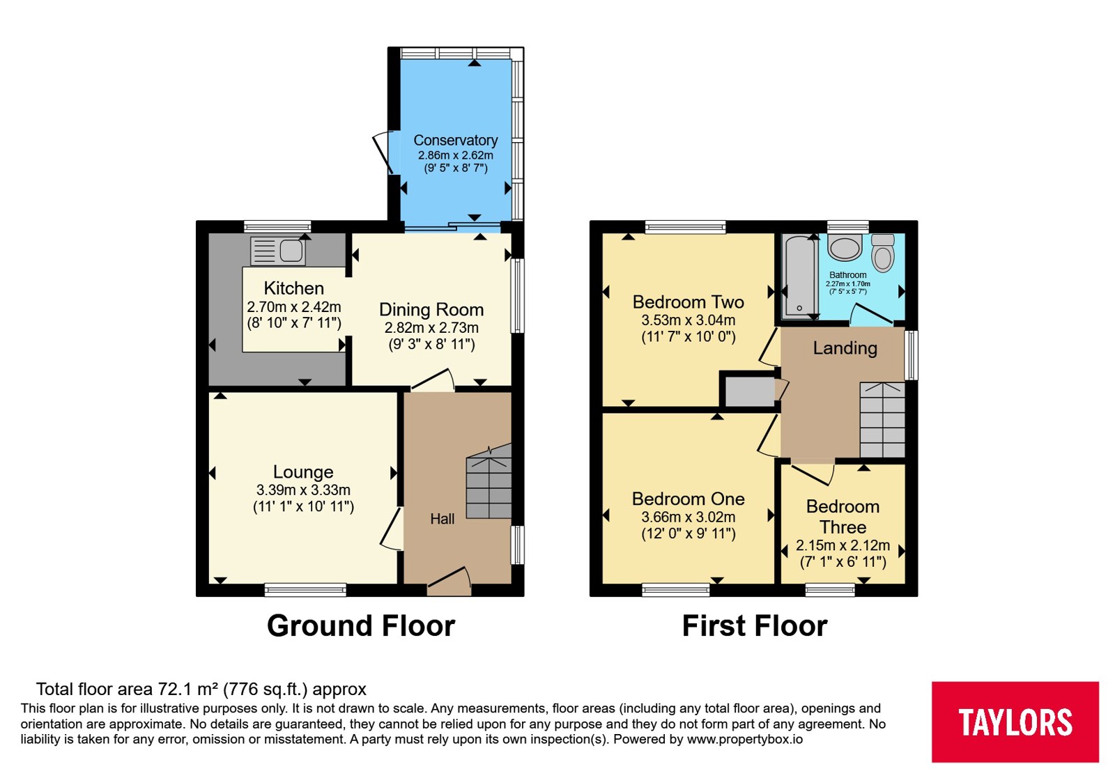 98, Glenfall, Bristol floorplan