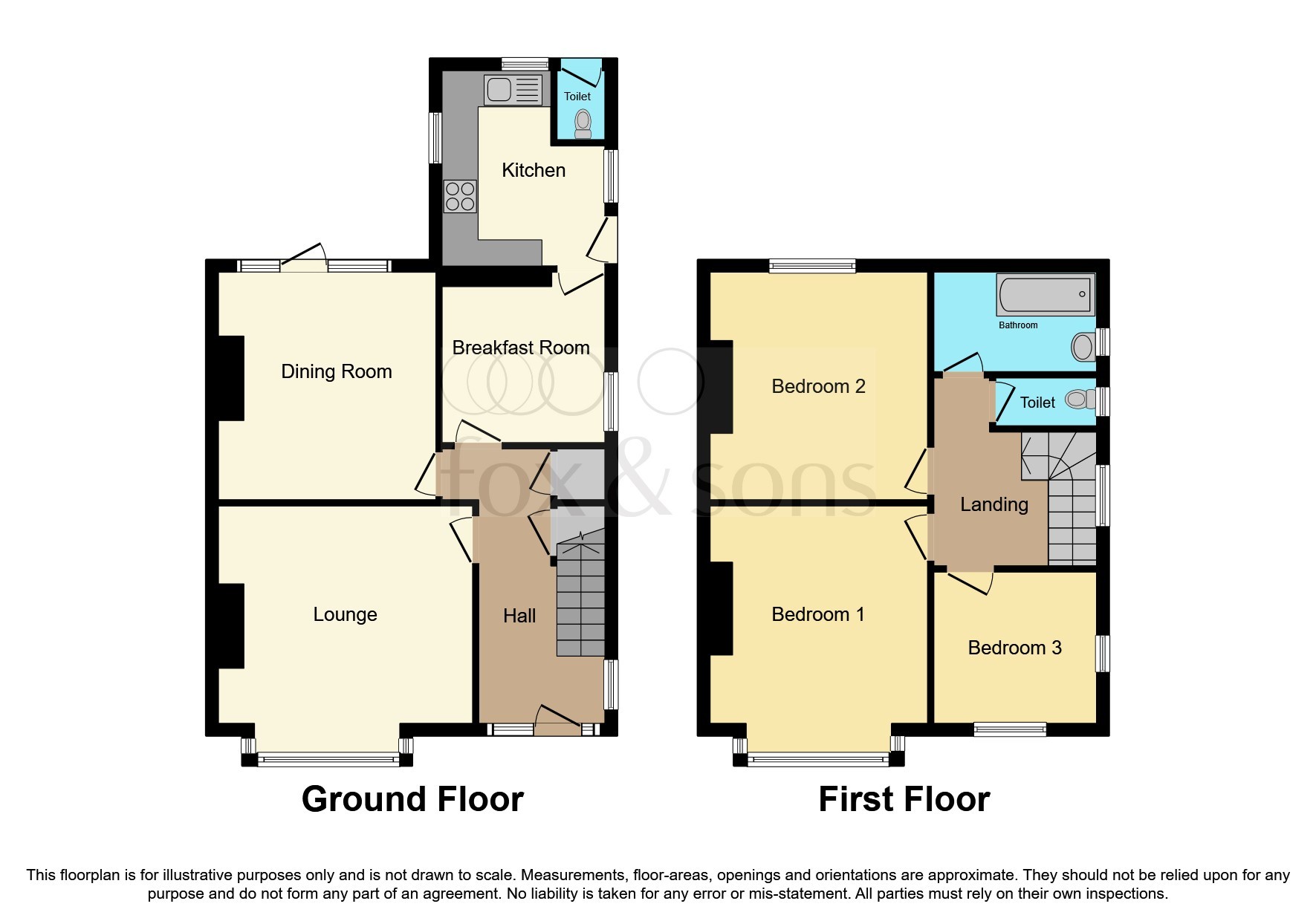 42, Paganel Road, Minehead floorplan