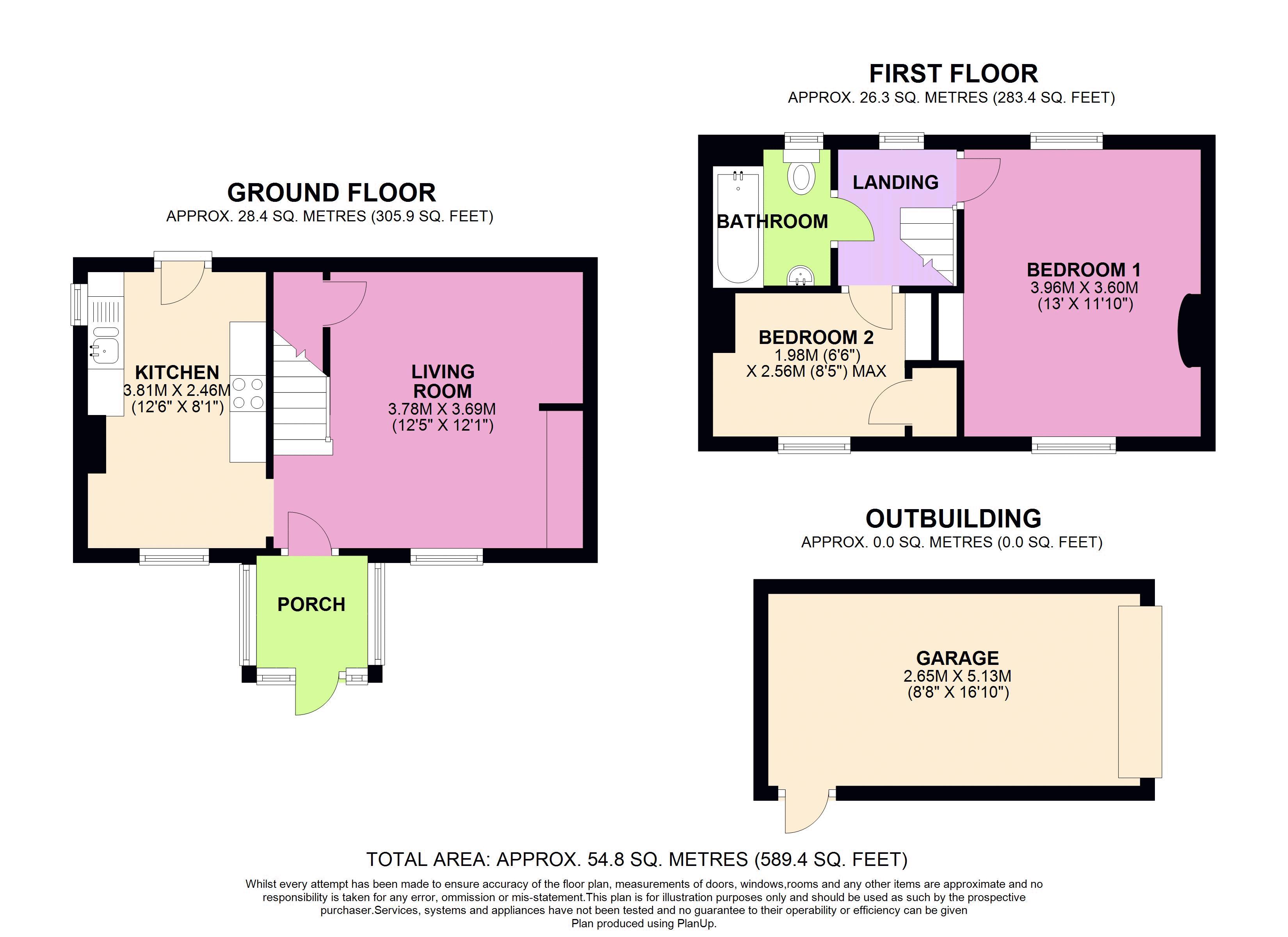 2 Bedrooms Semi-detached house for sale in The Grove, Hallatrow, Bristol BS39