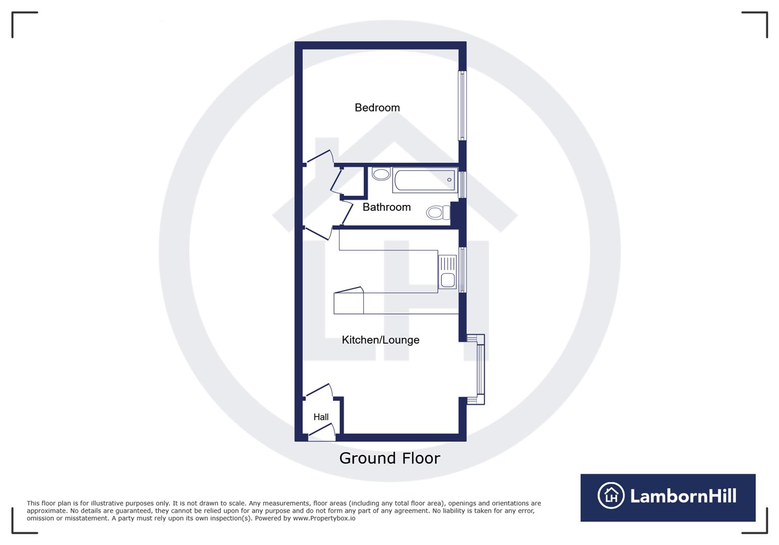 Flat 12, Gregory Close, Gillingham floorplan