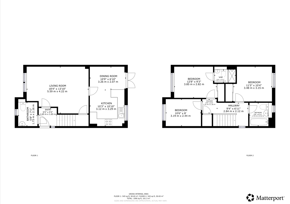 8, Dealston Avenue, Glasgow floorplan