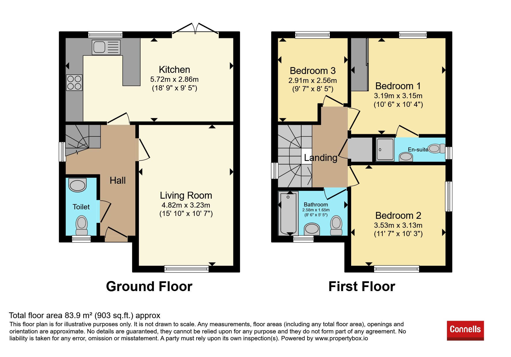 18, Sorrel Crescent, Northampton floorplan