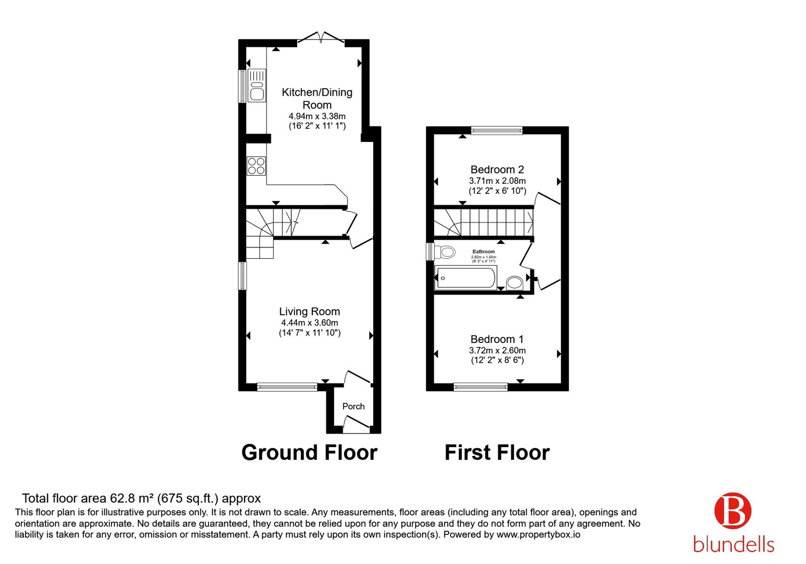 245, Birley Spa Lane, South Yorkshire floorplan