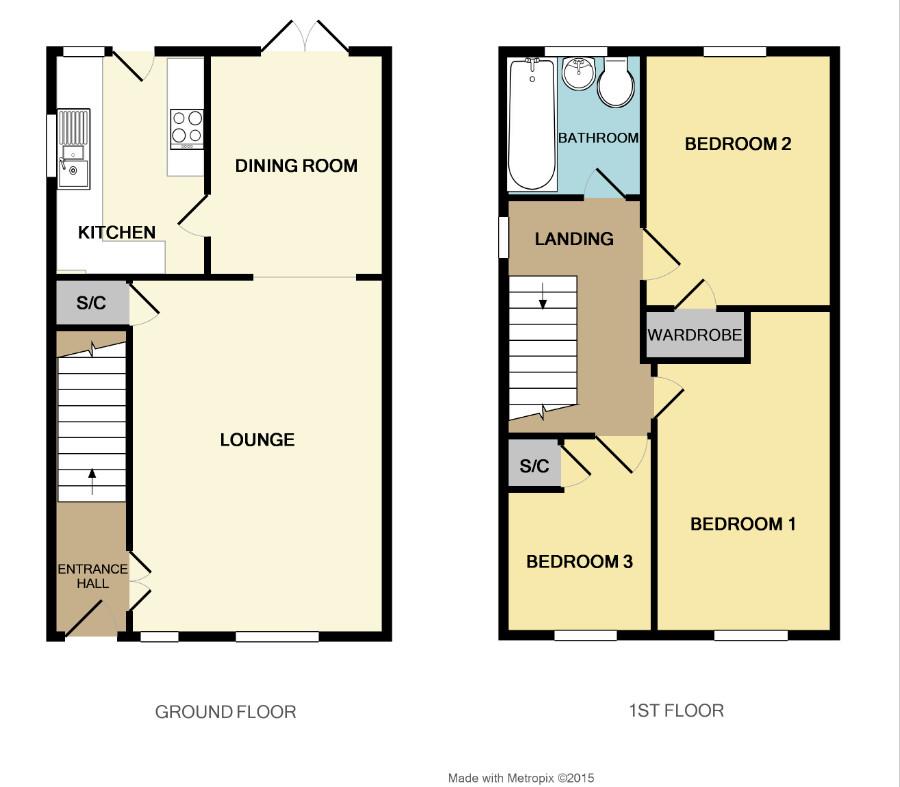 28, California Road, Bristol floorplan
