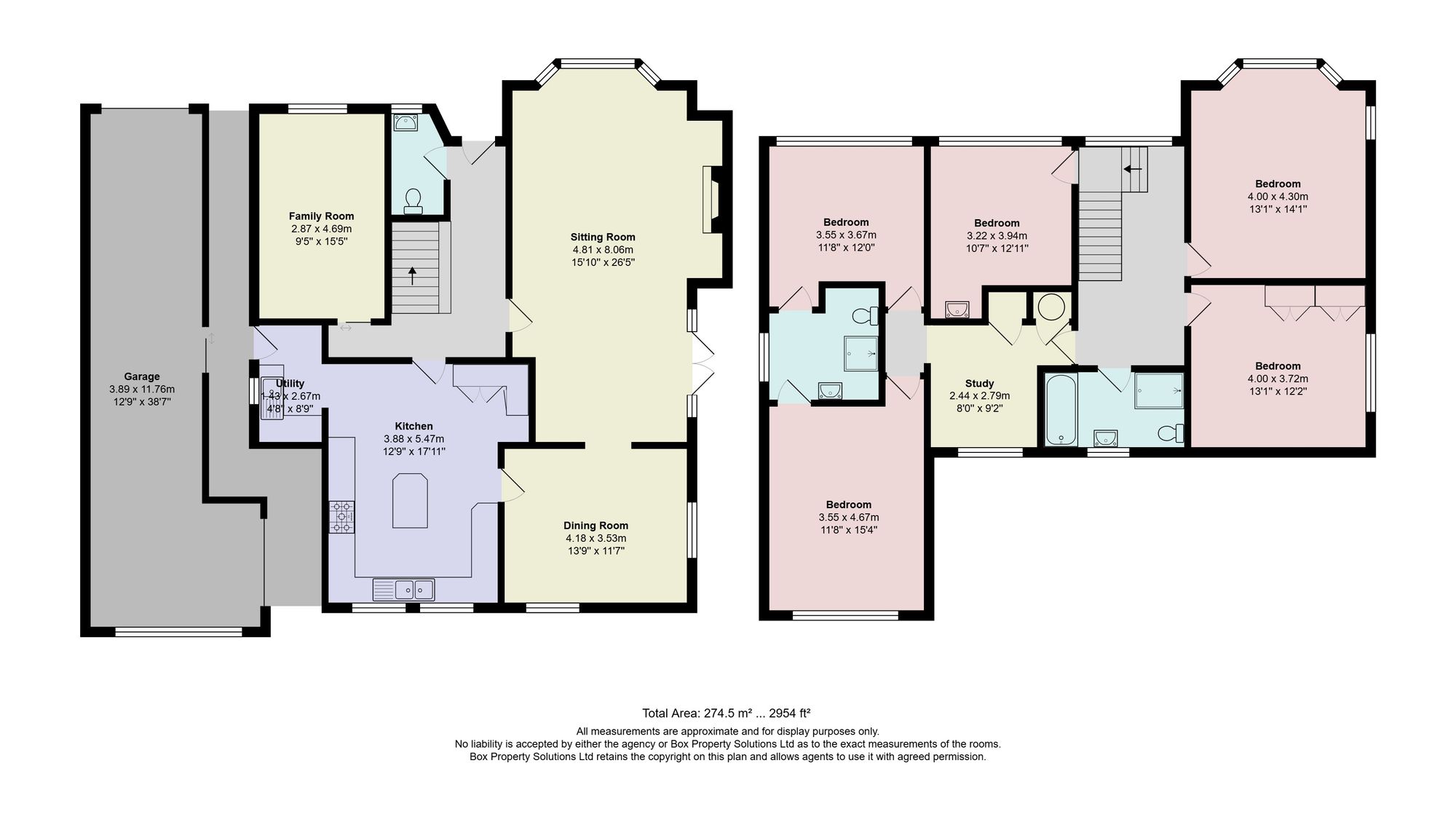 33 Almsford Avenue, Harrogate floorplan