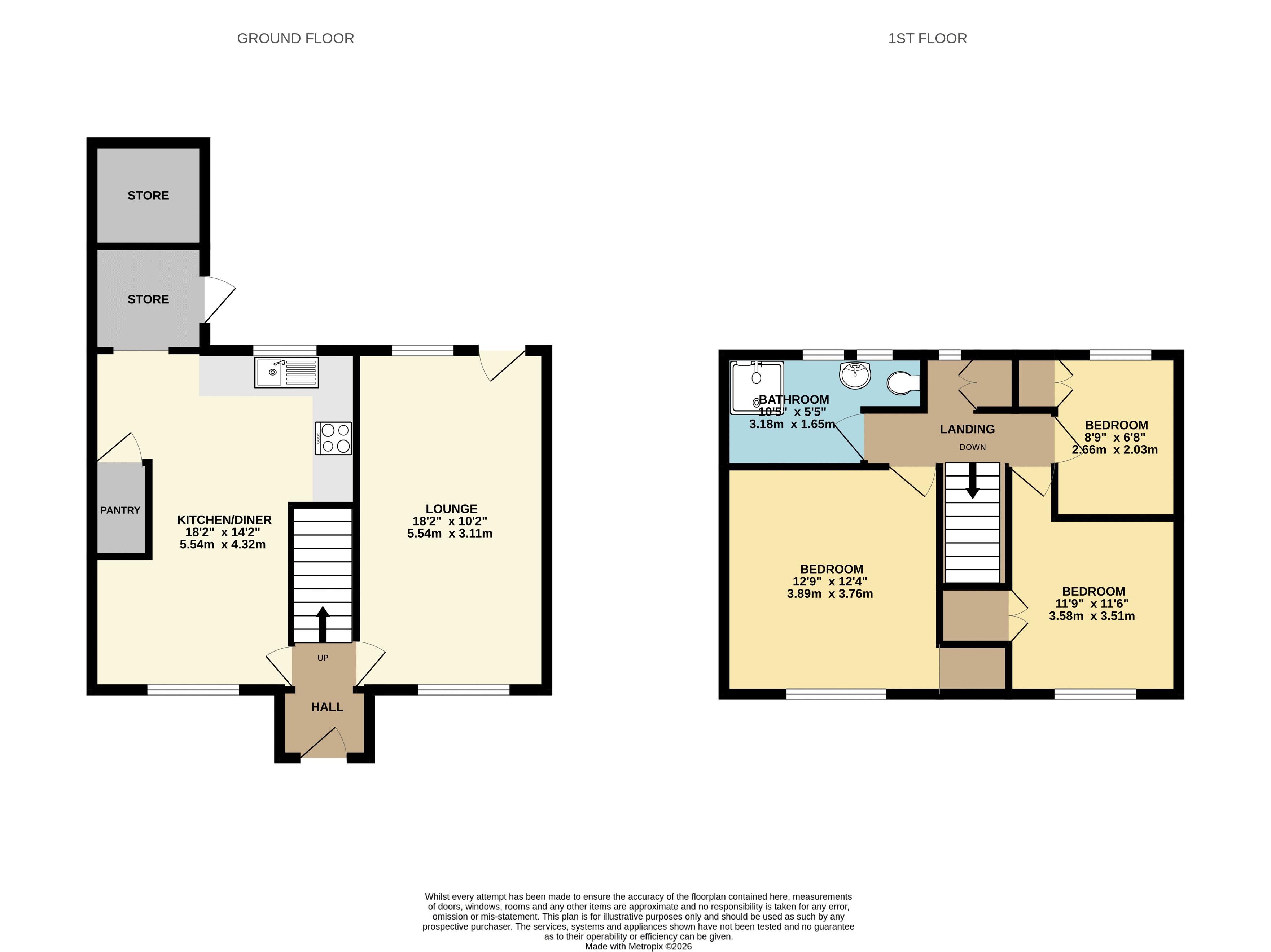 68, Enderby Road, Scunthorpe floorplan