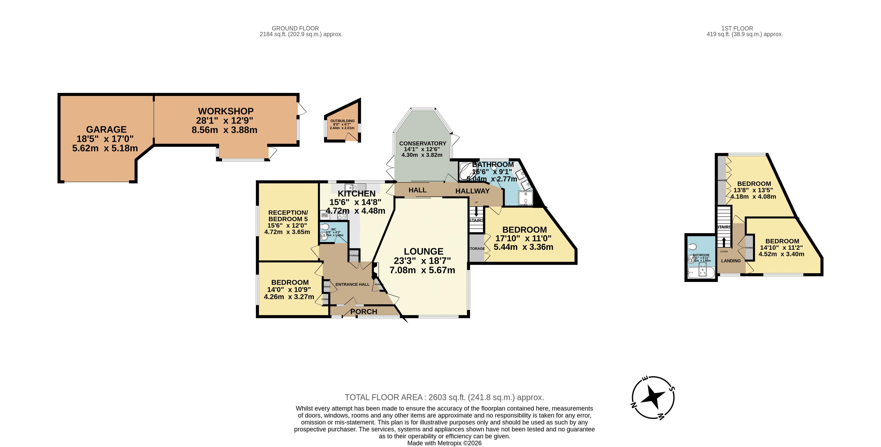 1, Barn End Drive, Dartford floorplan
