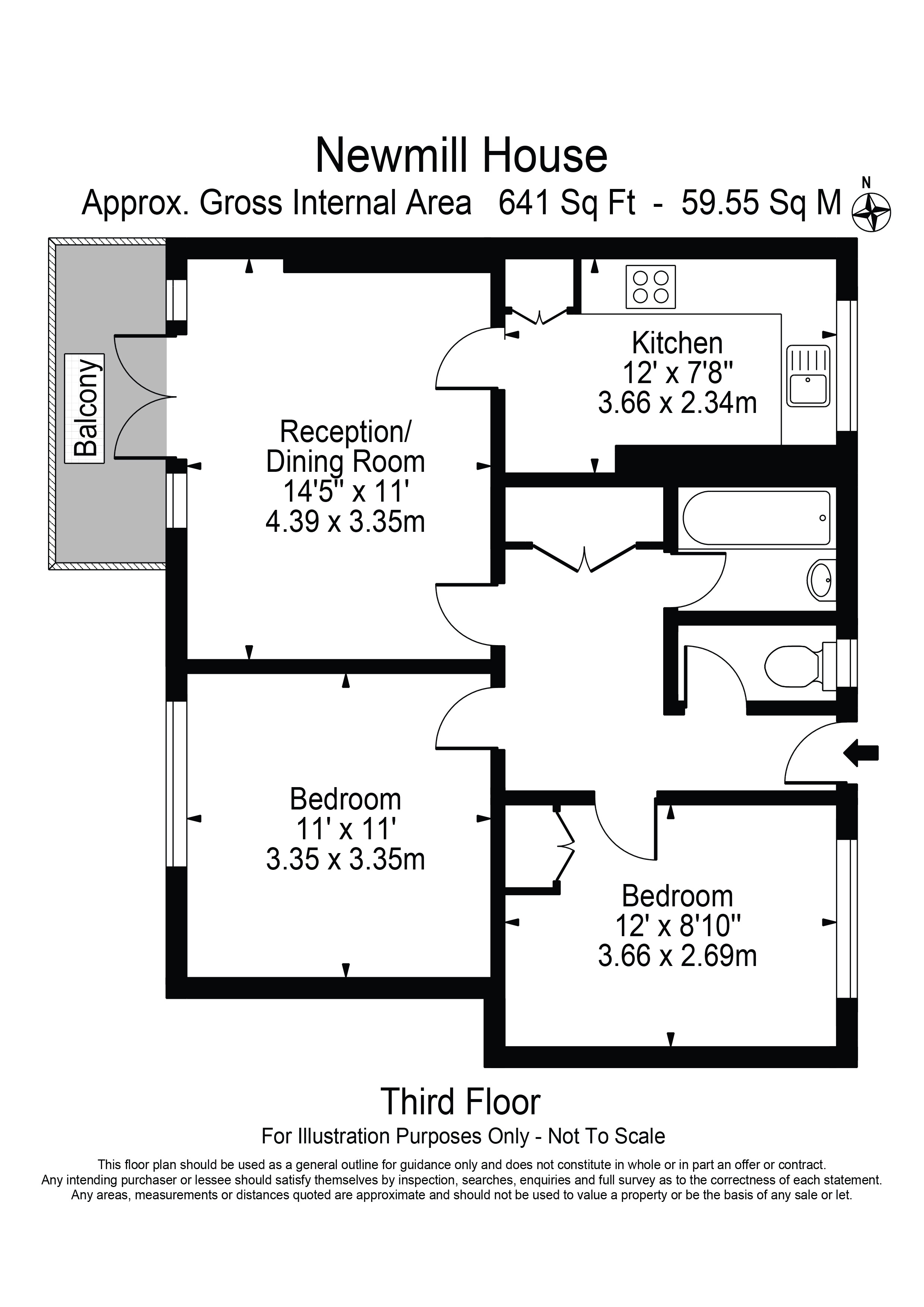 2 Bedrooms Flat for sale in Devas Street, Bow E3