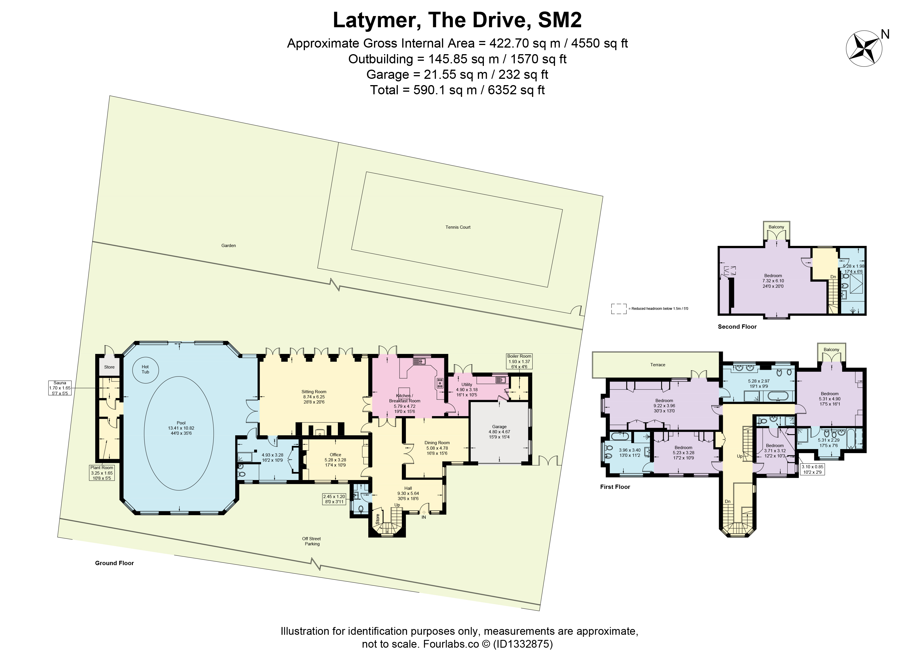 The Drive, Cheam, Sutton floorplan