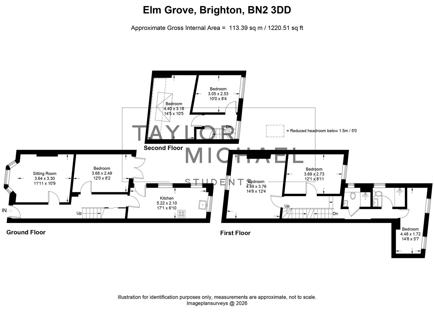 Elm Grove, Brighton floorplan