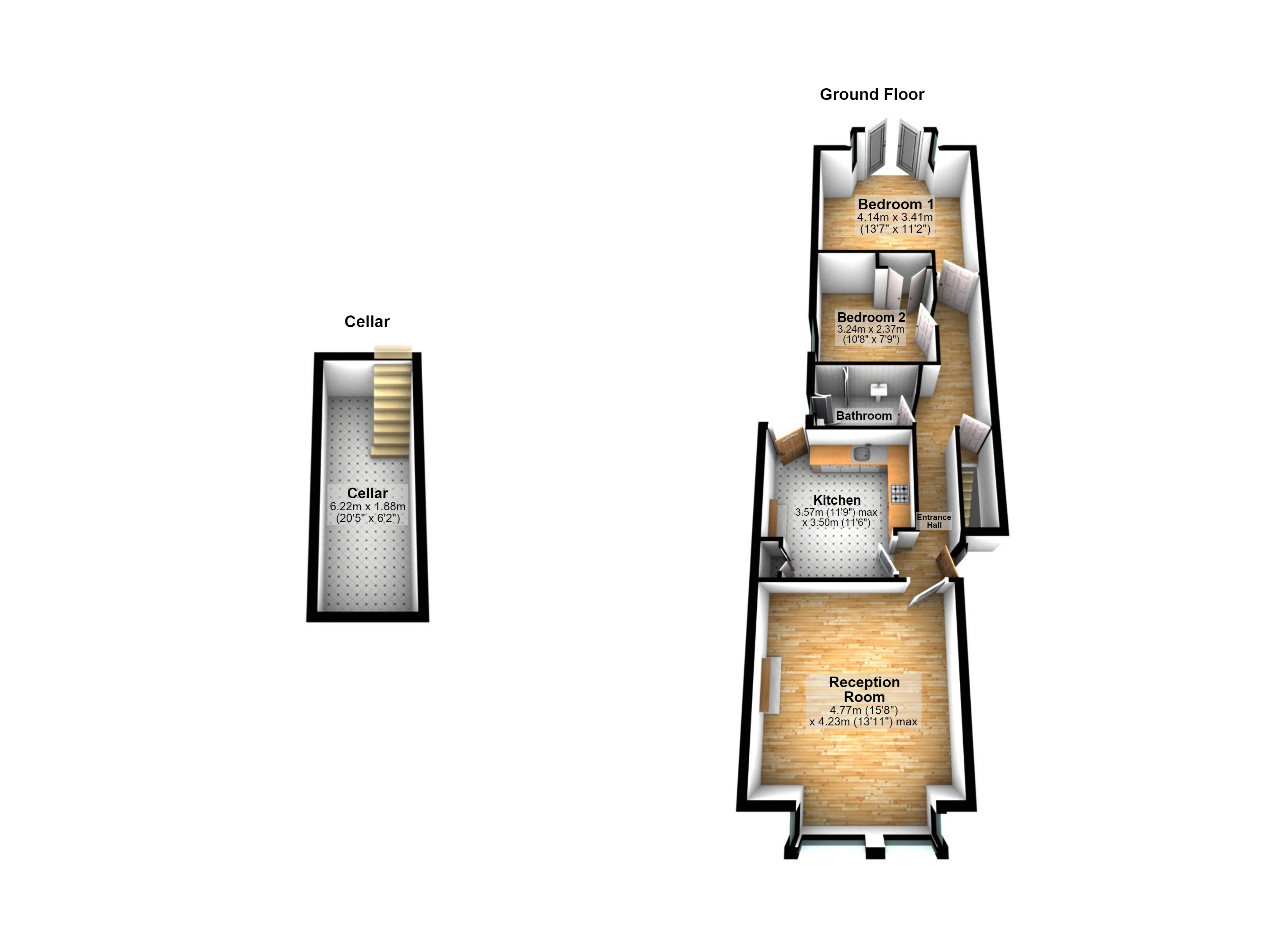 163, Brownhill Road, London floorplan