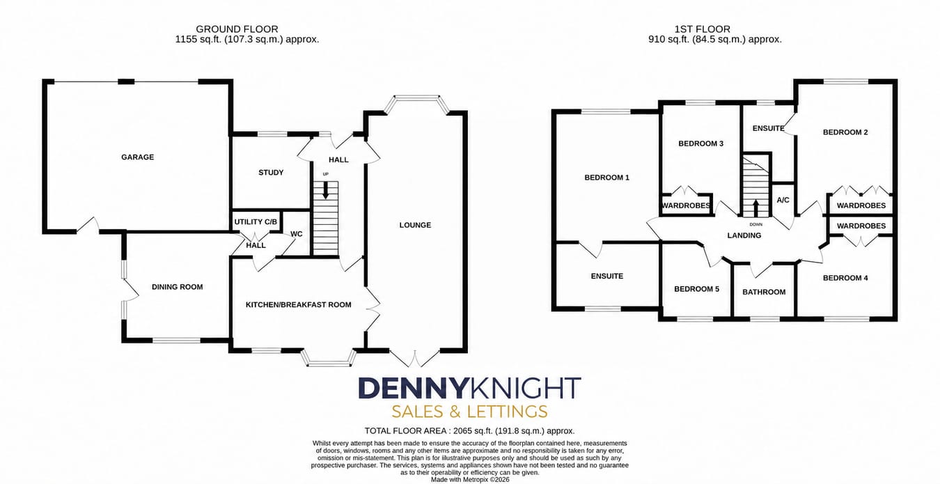 Barn Close, Northampton floorplan