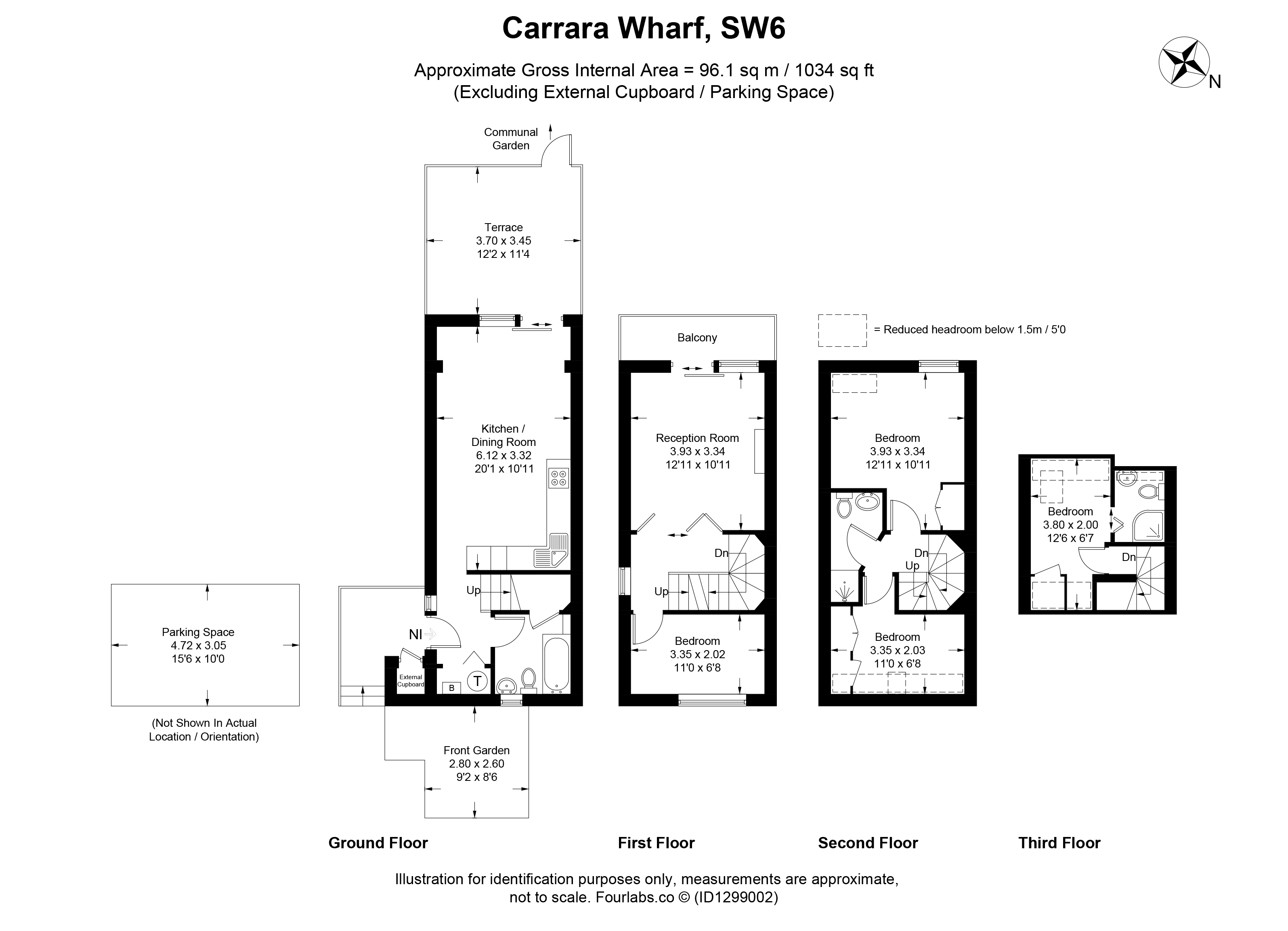Ranelagh Gardens, London floorplan