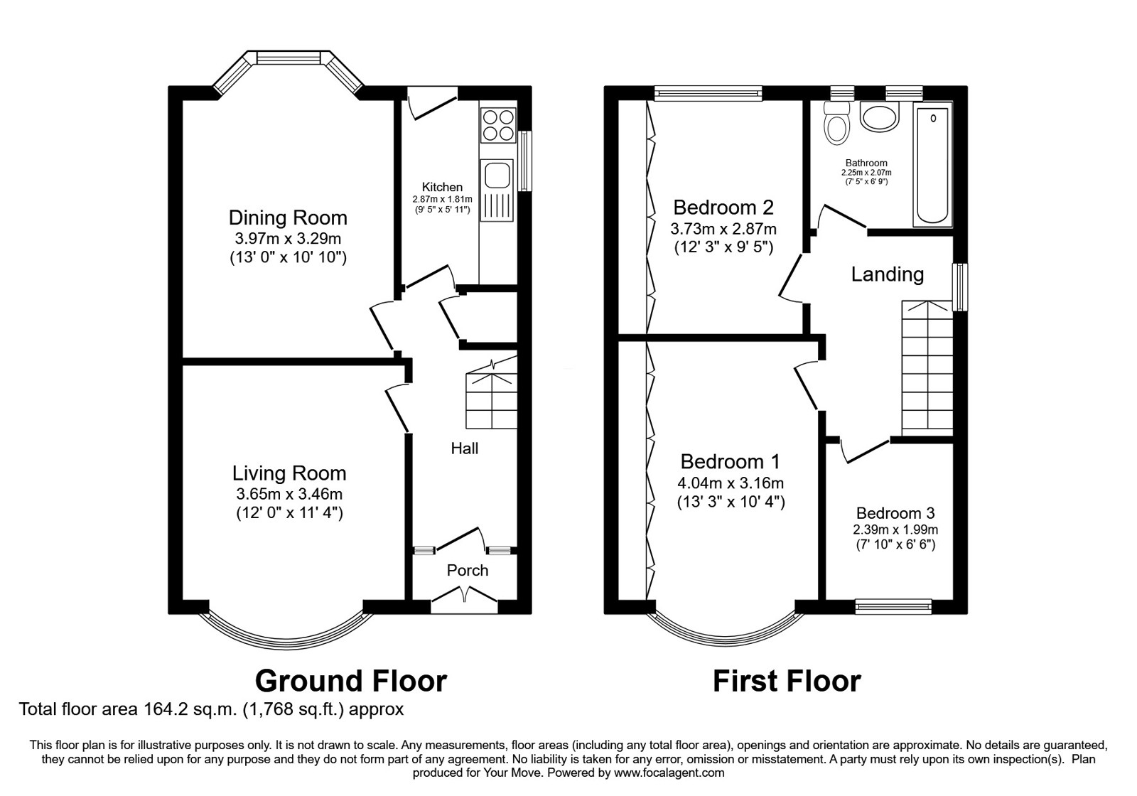 3, Allen Close, Oldham floorplan