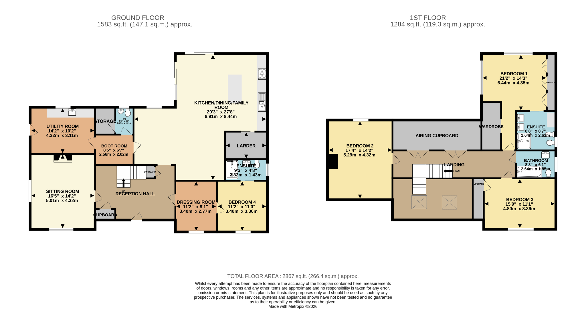 Pastures, Vicarage Road, Budleigh Salterton floorplan