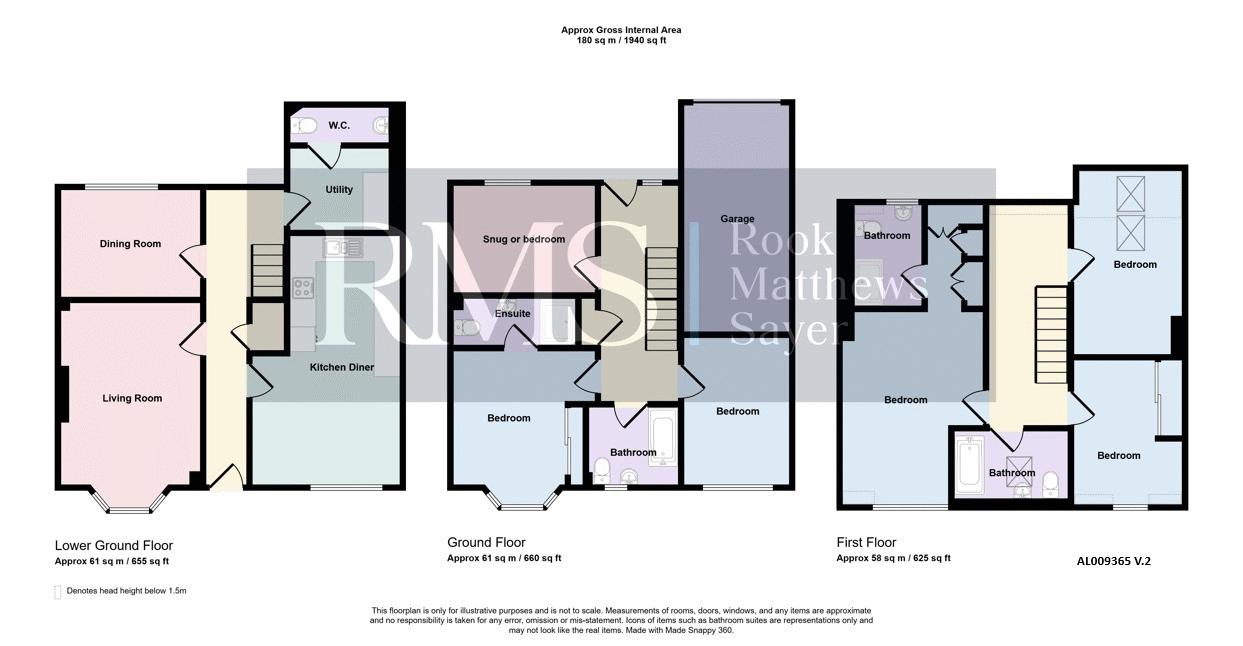 21, Whitton View, Morpeth floorplan