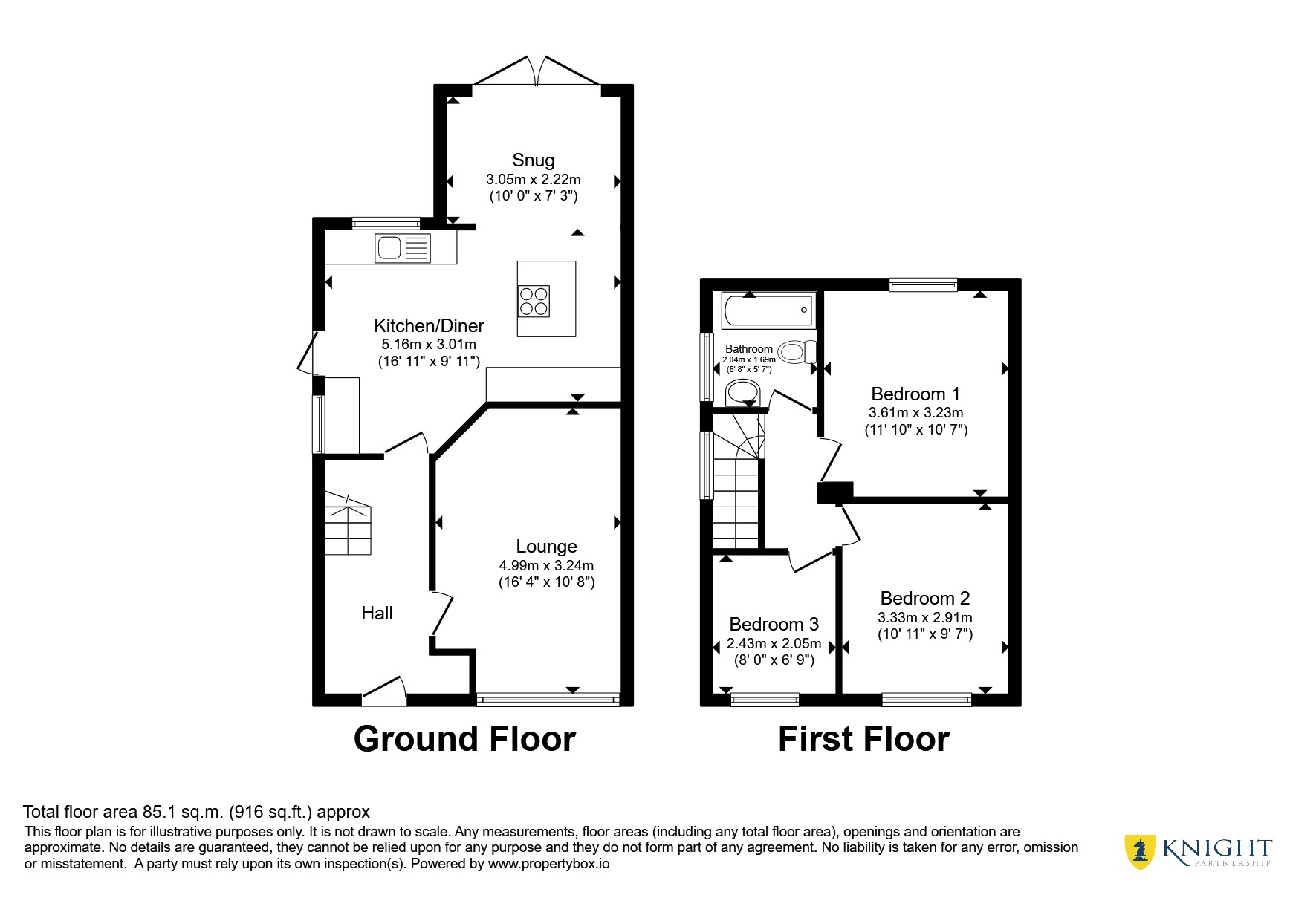8, Caithness Road, Stamford floorplan