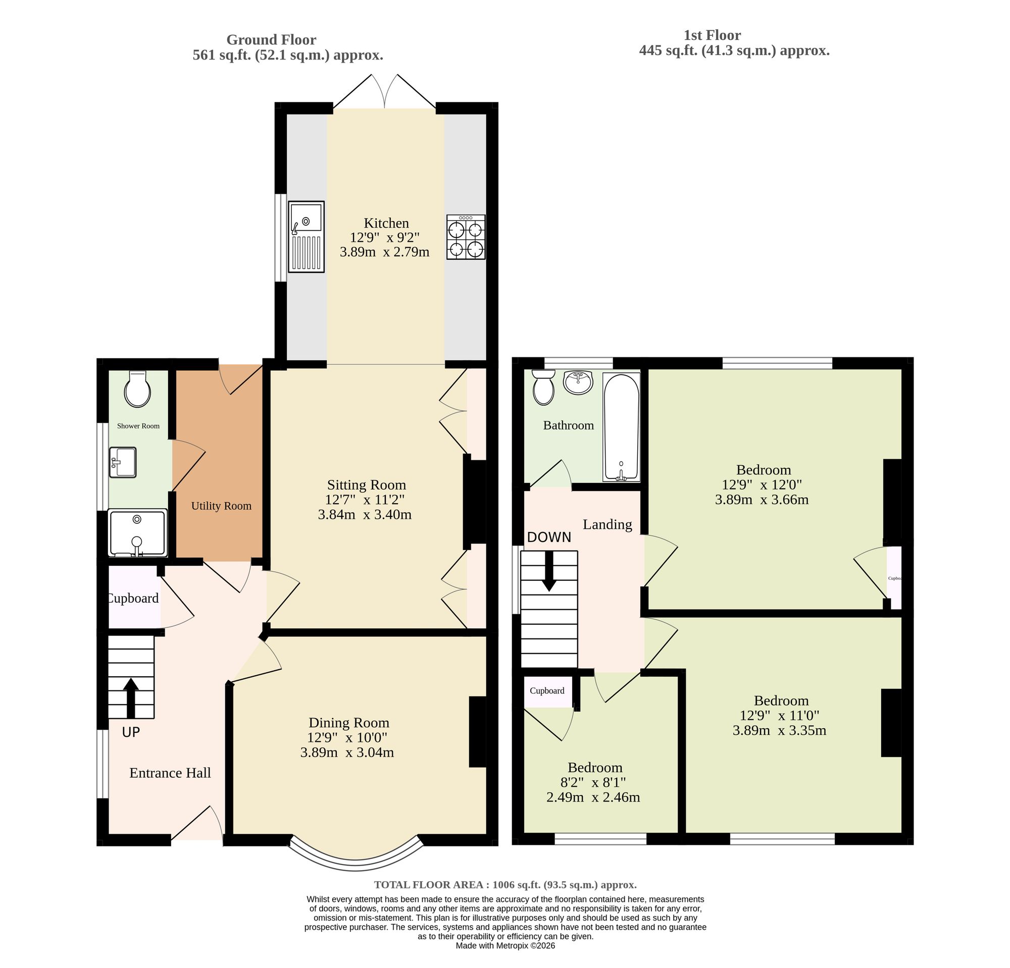 7 Elm Grove Lane, Norwich floorplan