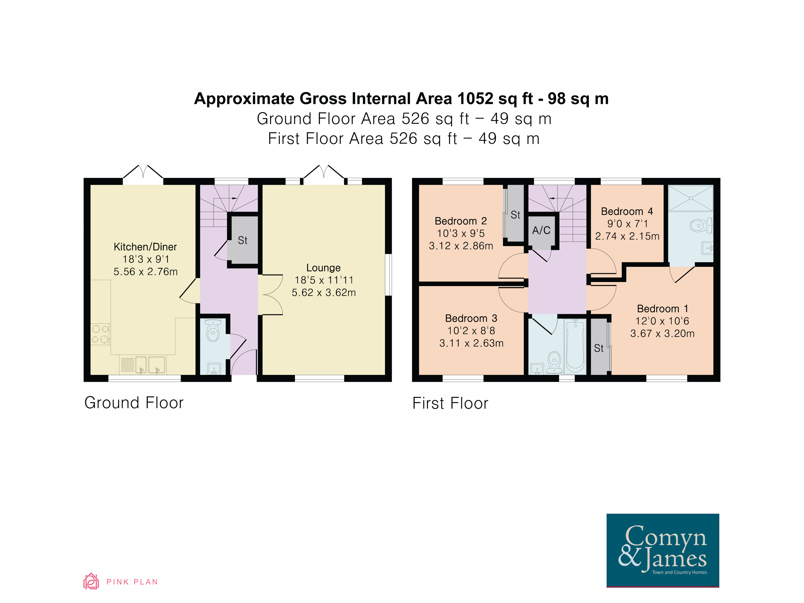 45, Oddstones, Pulborough floorplan