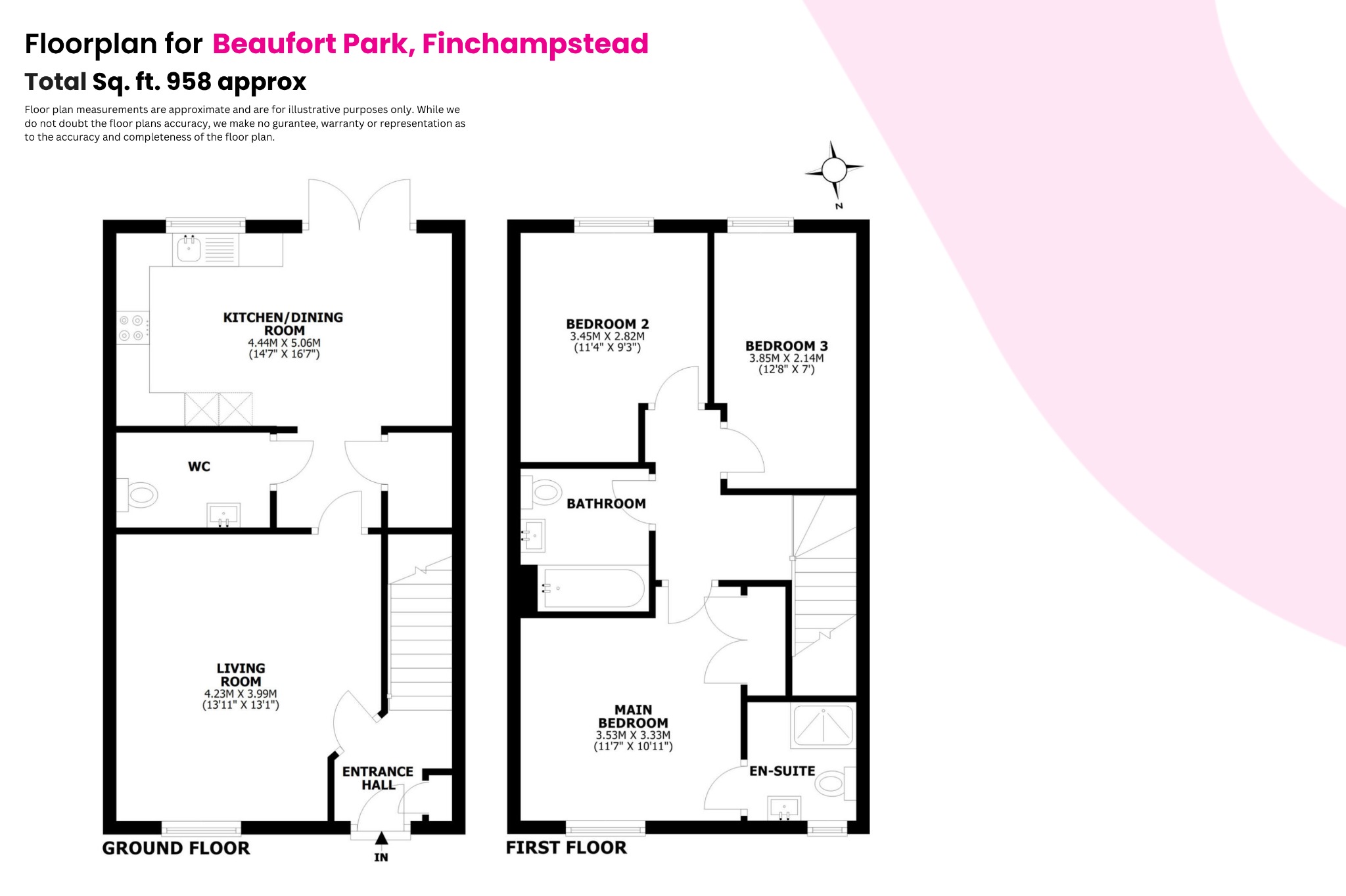 31 Beaufort Park, Wokingham, Berkshire floorplan