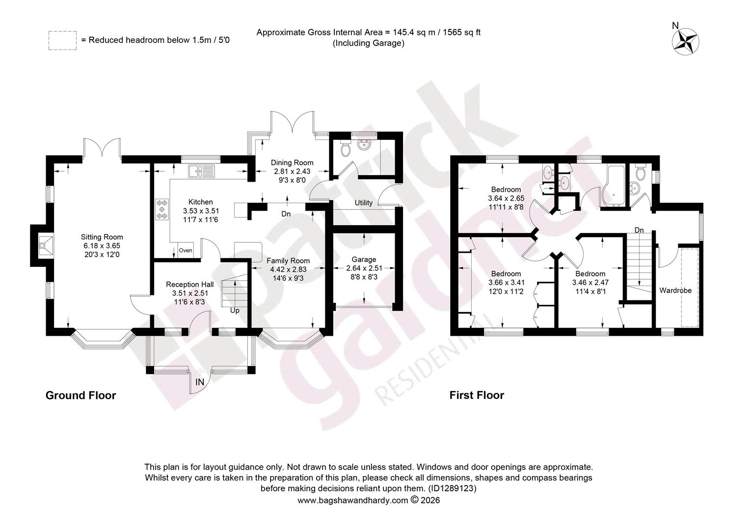 33, Glebe Road, Ashtead floorplan