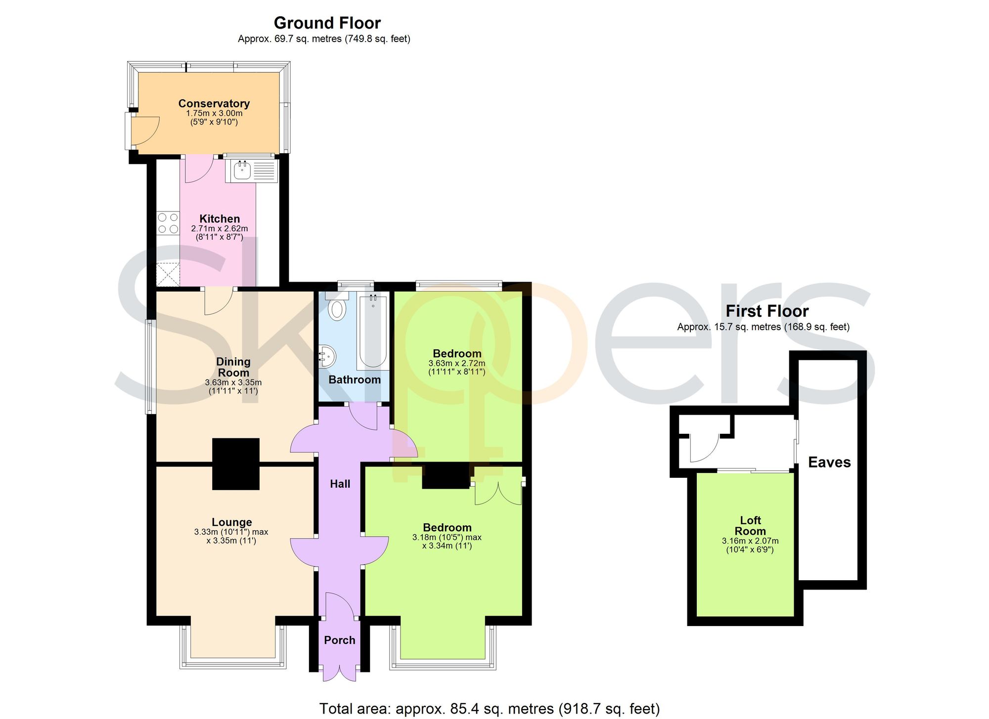 Firtree Cottage Lenacre Street, Ashford floorplan