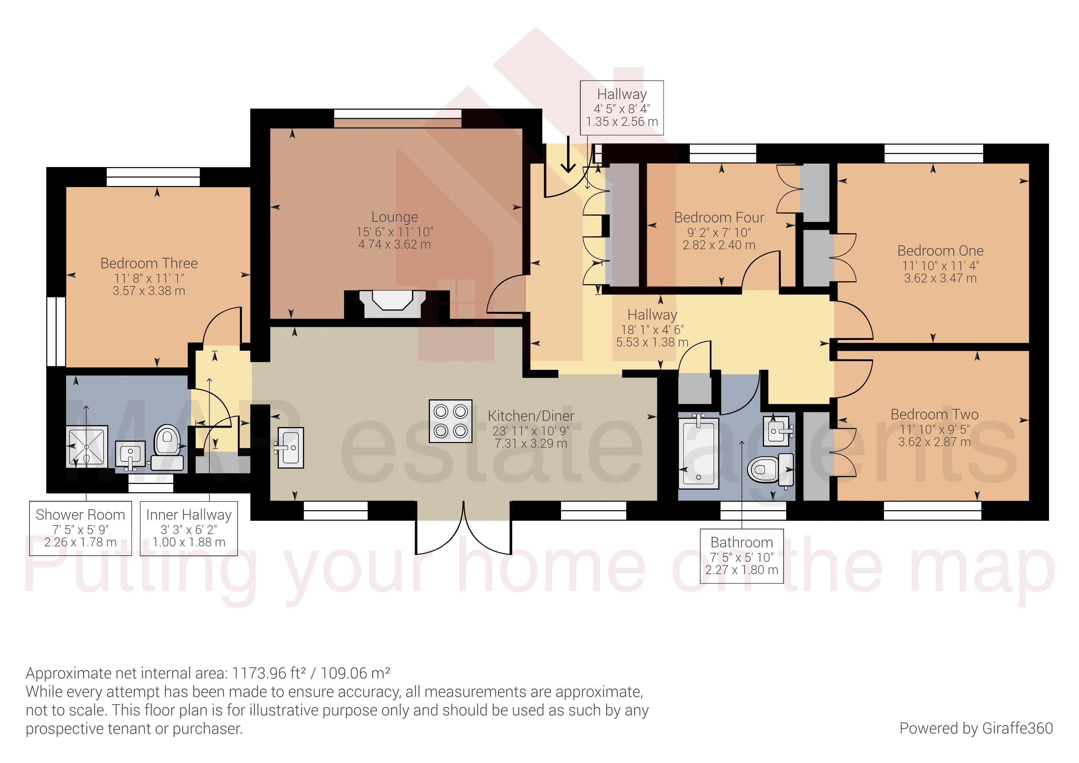 Kuggar, Ruan Minor, Helston TR12, 4 bedroom bungalow for sale