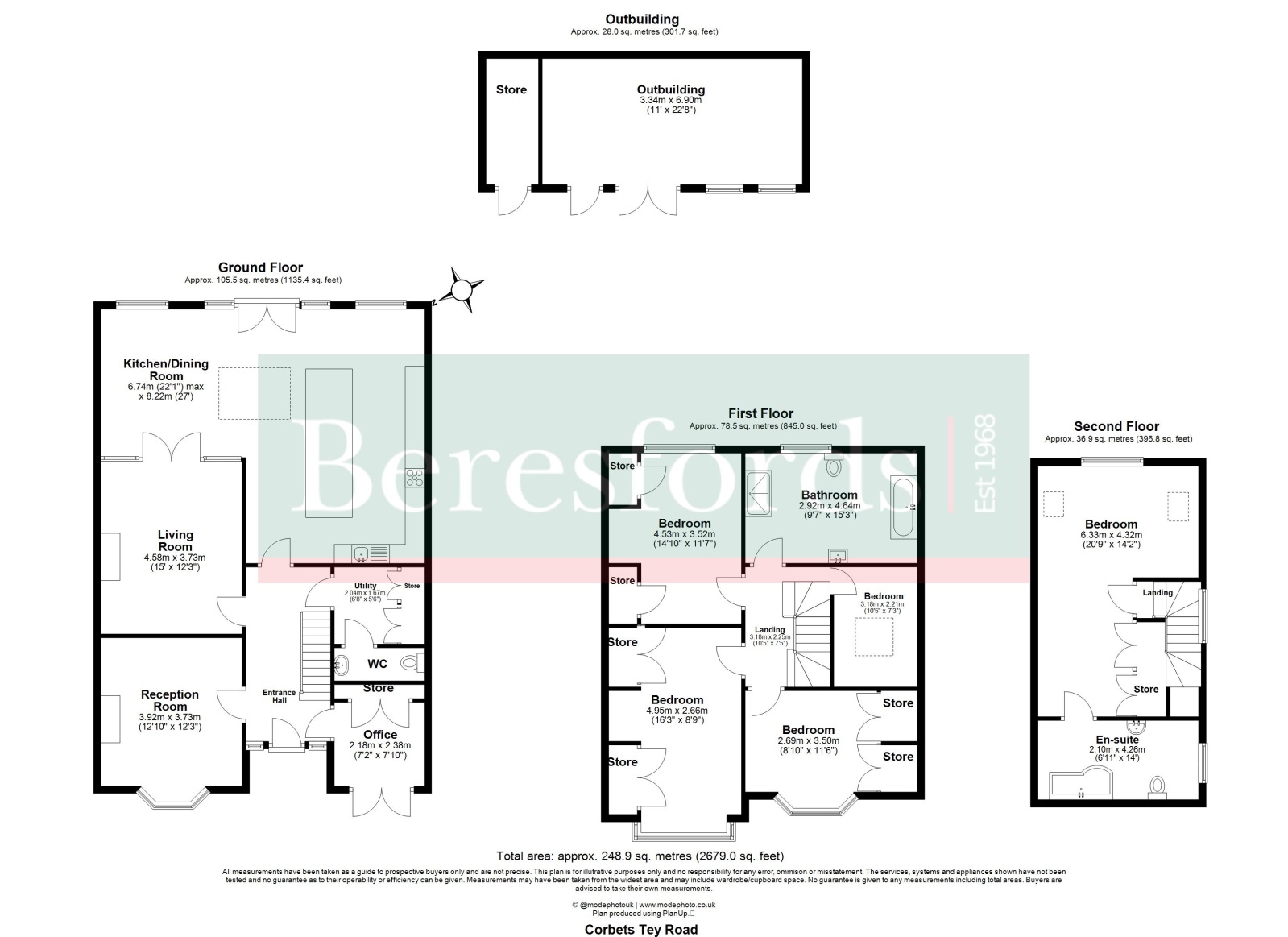 108, Corbets Tey Road, Upminster floorplan