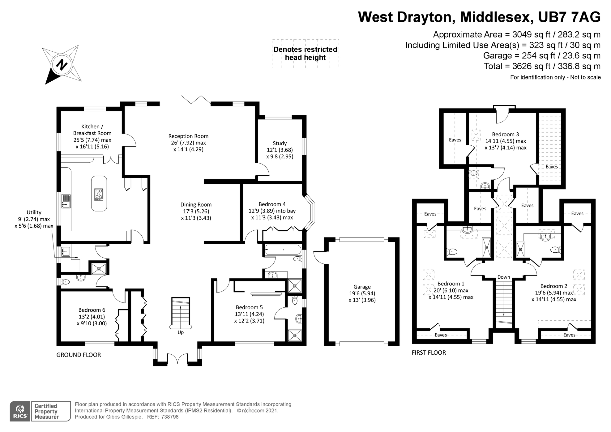 35, Frays Avenue, Middlesex floorplan