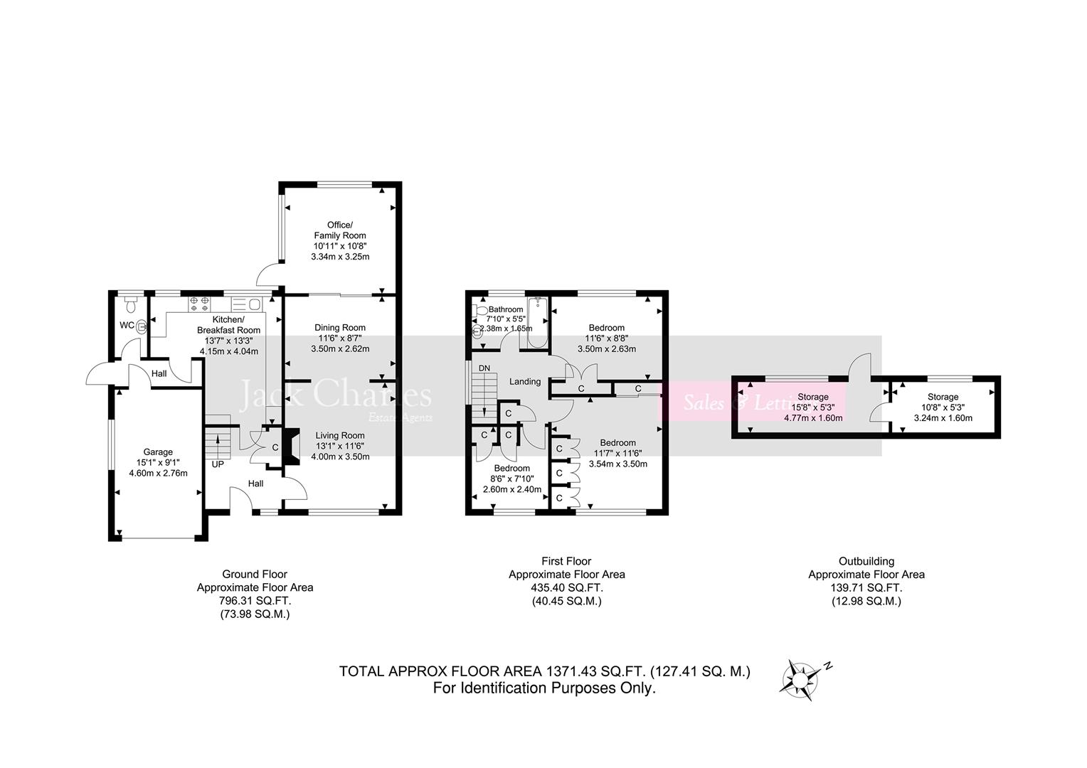 80, Judd Road, Tonbridge floorplan