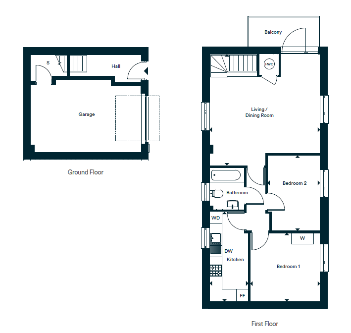 plot_342_50_phase_56c, Beagle Road, Cambridge floorplan