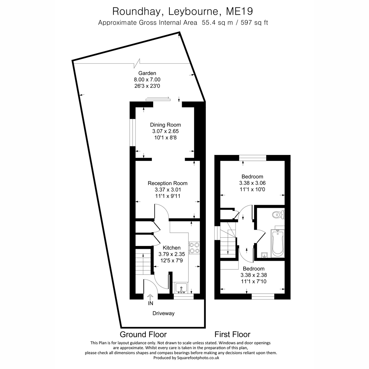 66, Roundhay, West Malling floorplan